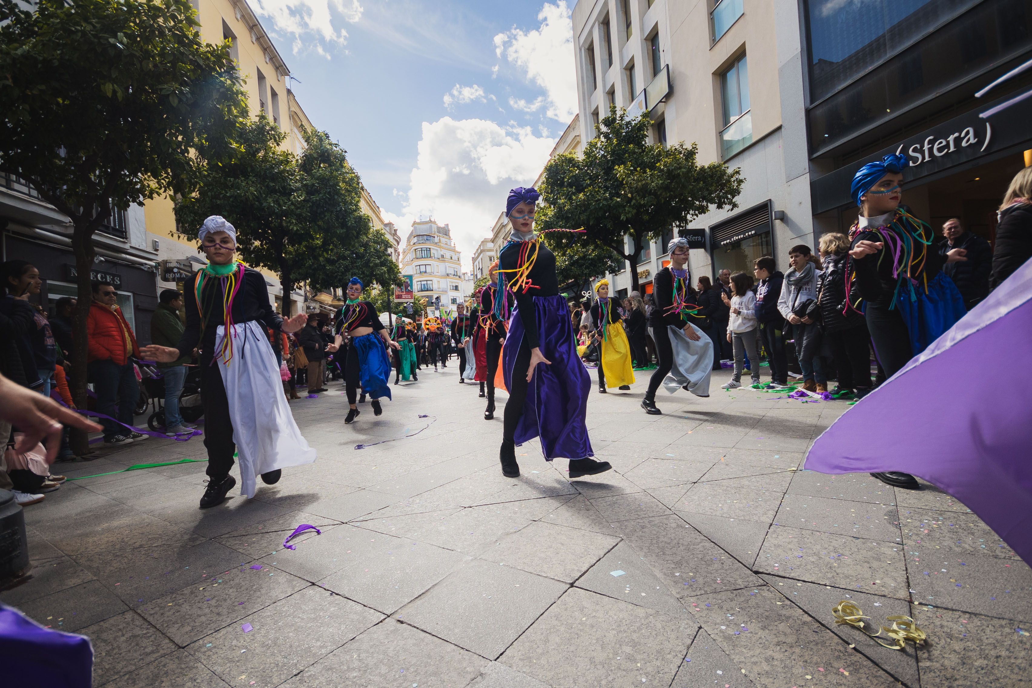 El pasacalles de Carnaval en Jerez El pasacalles de Carnaval en Jerez