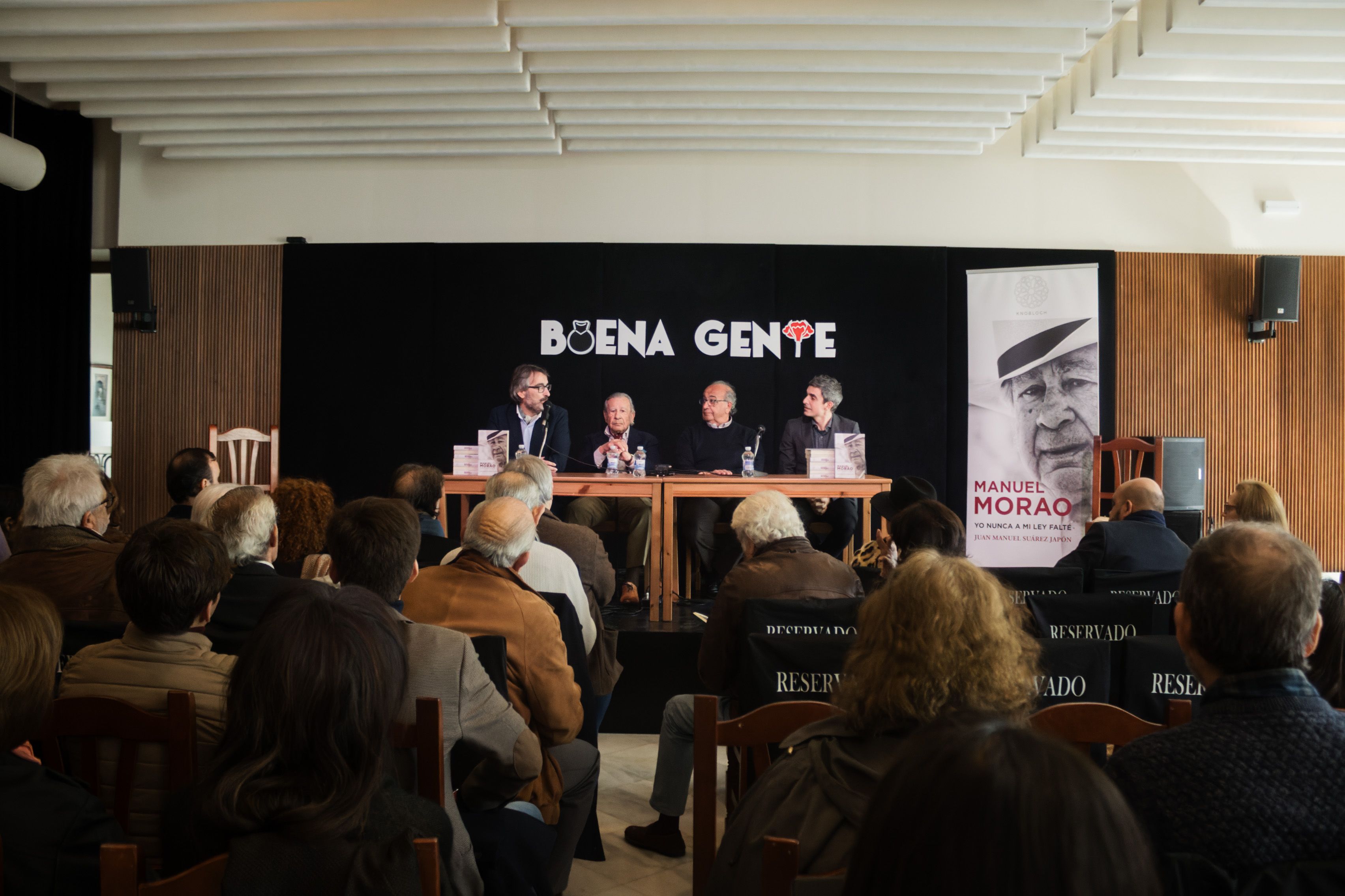 Presentación del libro 'Yo nunca a mi ley falté. Conversaciones con Manuel Morao'