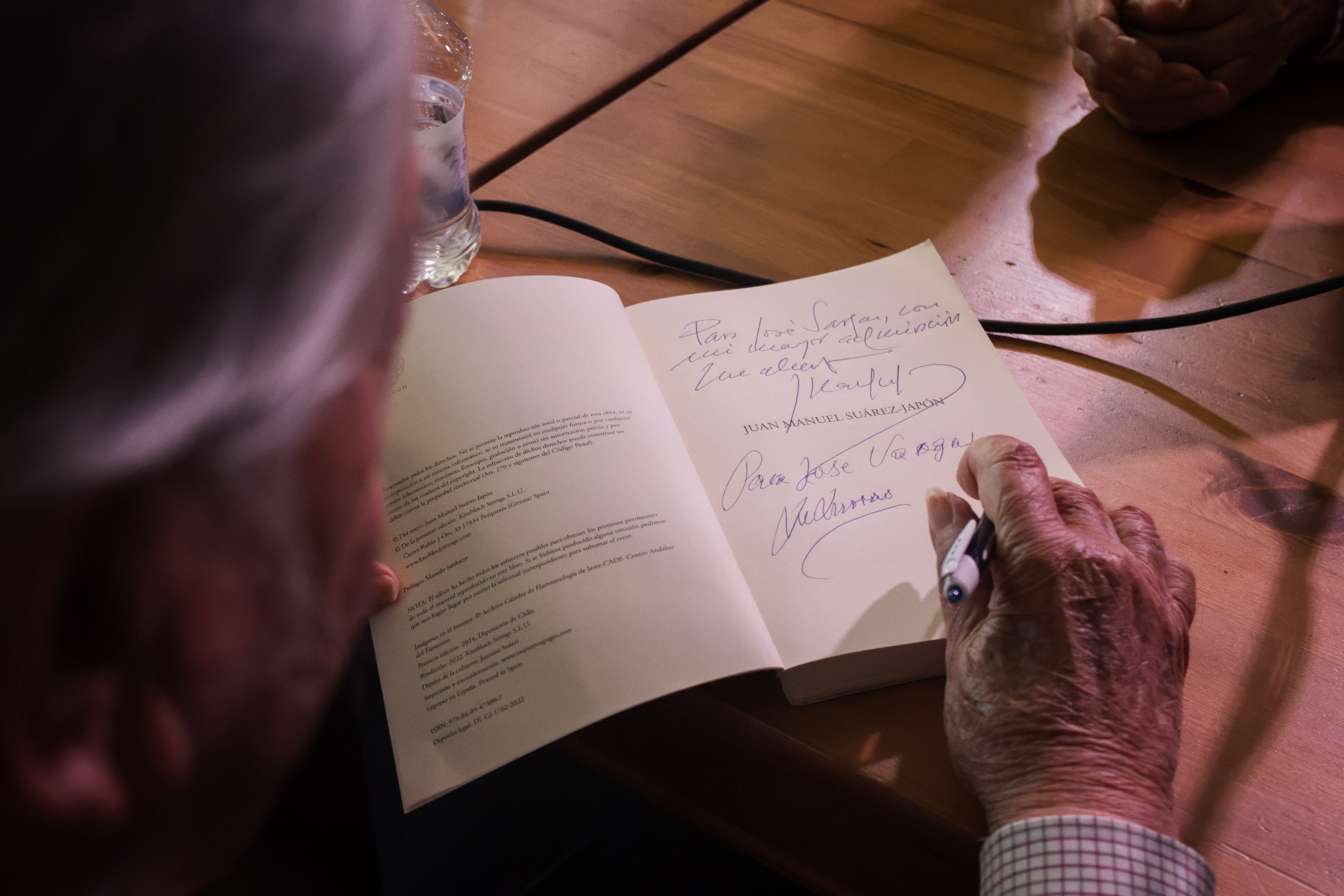 Presentación del libro 'Yo nunca a mi ley falté. Conversaciones con Manuel Morao'