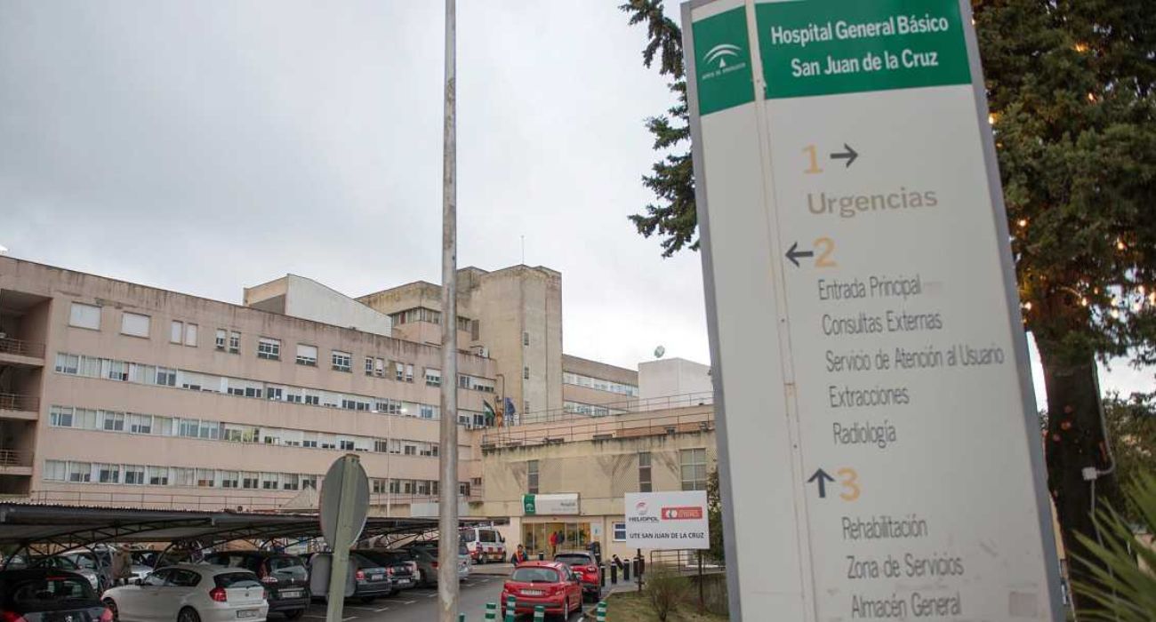 Hospital de Úbeda donde una mujer estuvo doce horas muerta sin que nadie se diese cuenta.