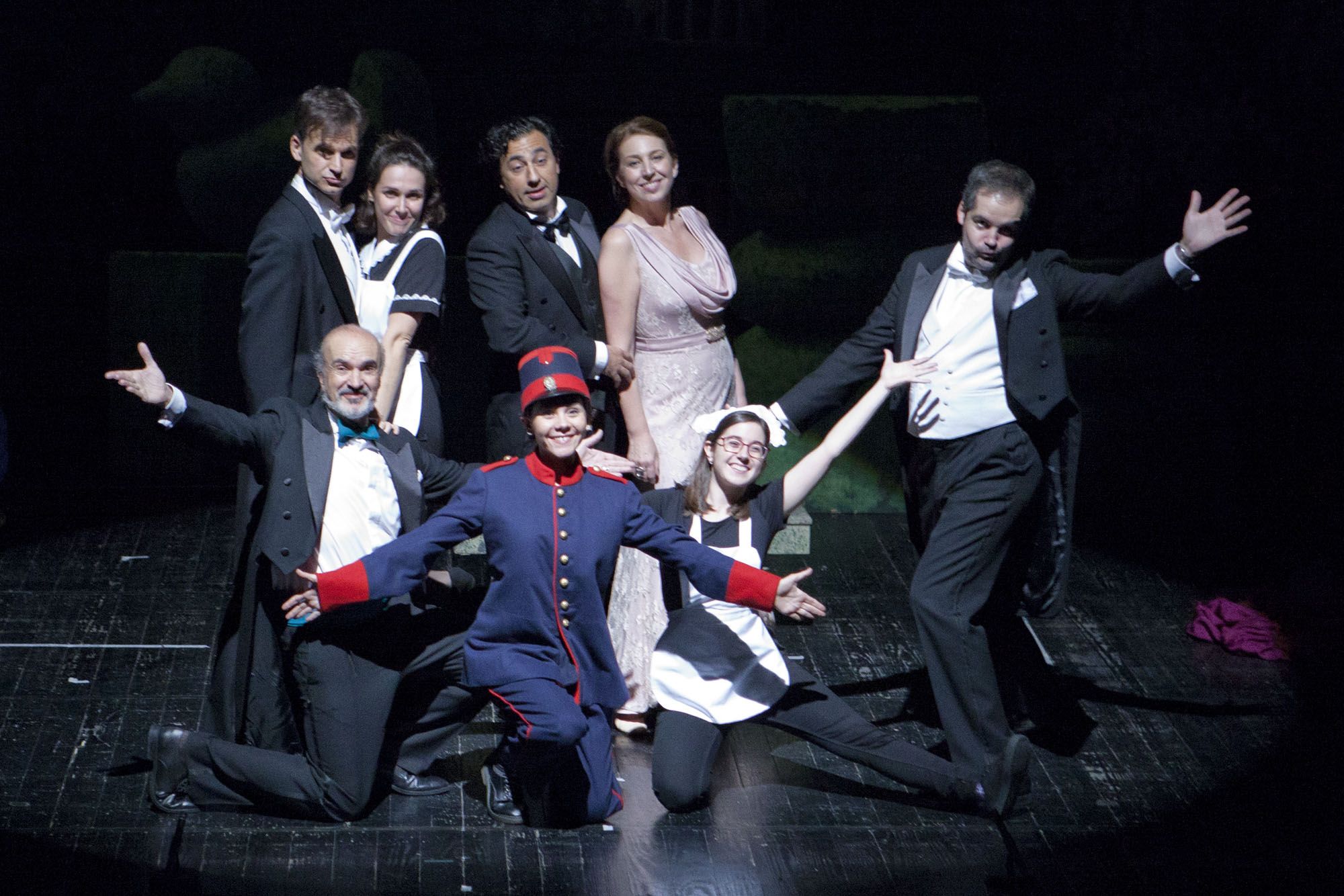 Un momento de la representación de 'Las bodas de Fígaro' en la adaptación de Paco Mir. 