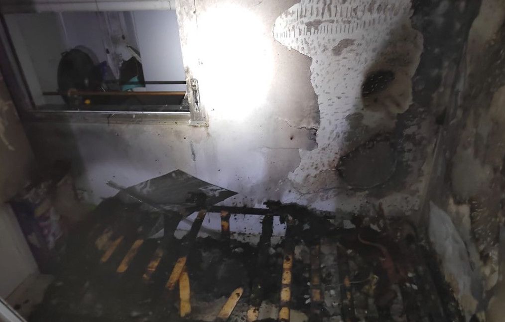 Incendio en una vivienda de San Fernando. 