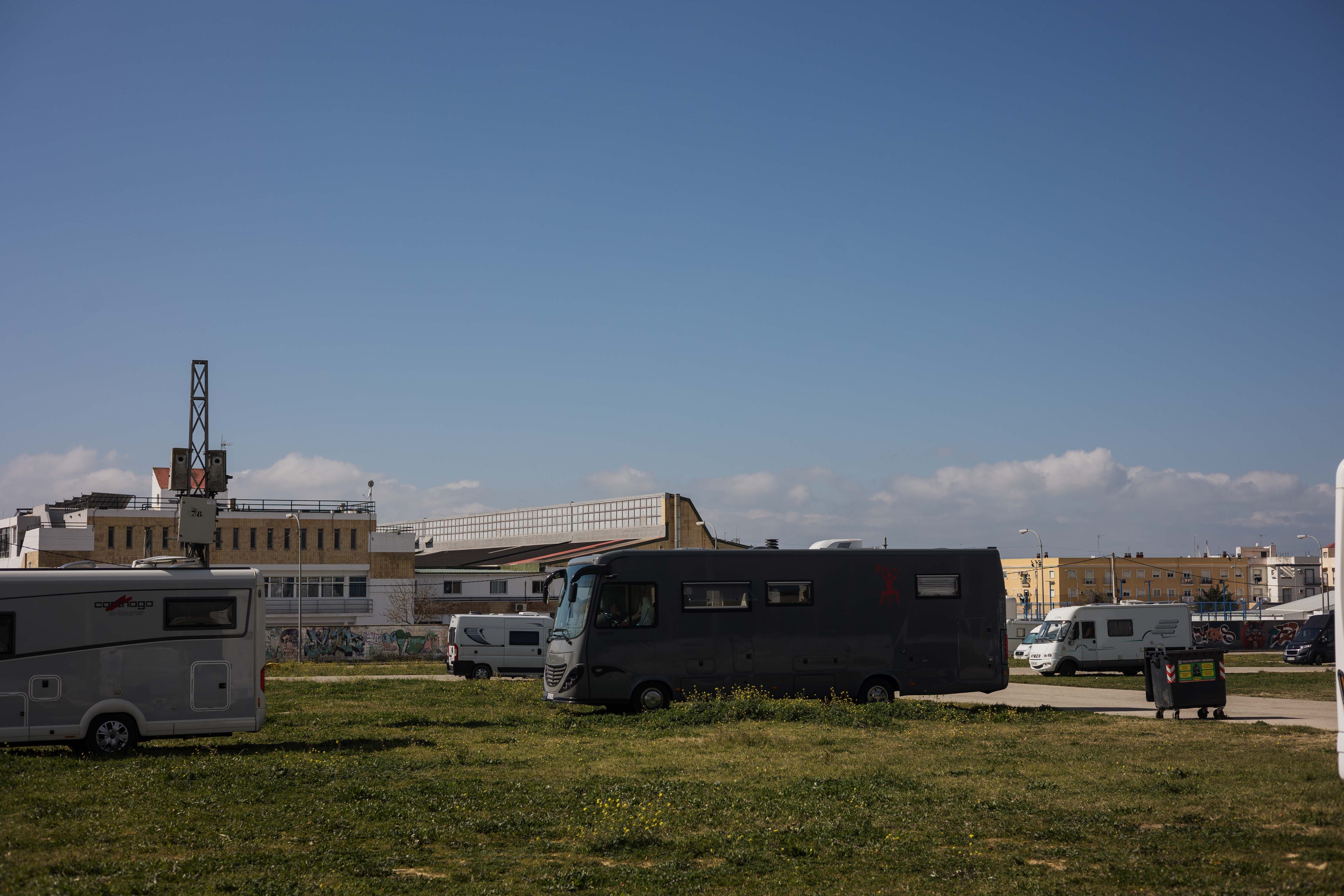 Recinto ferial de Las Canteras en Puerto Real.