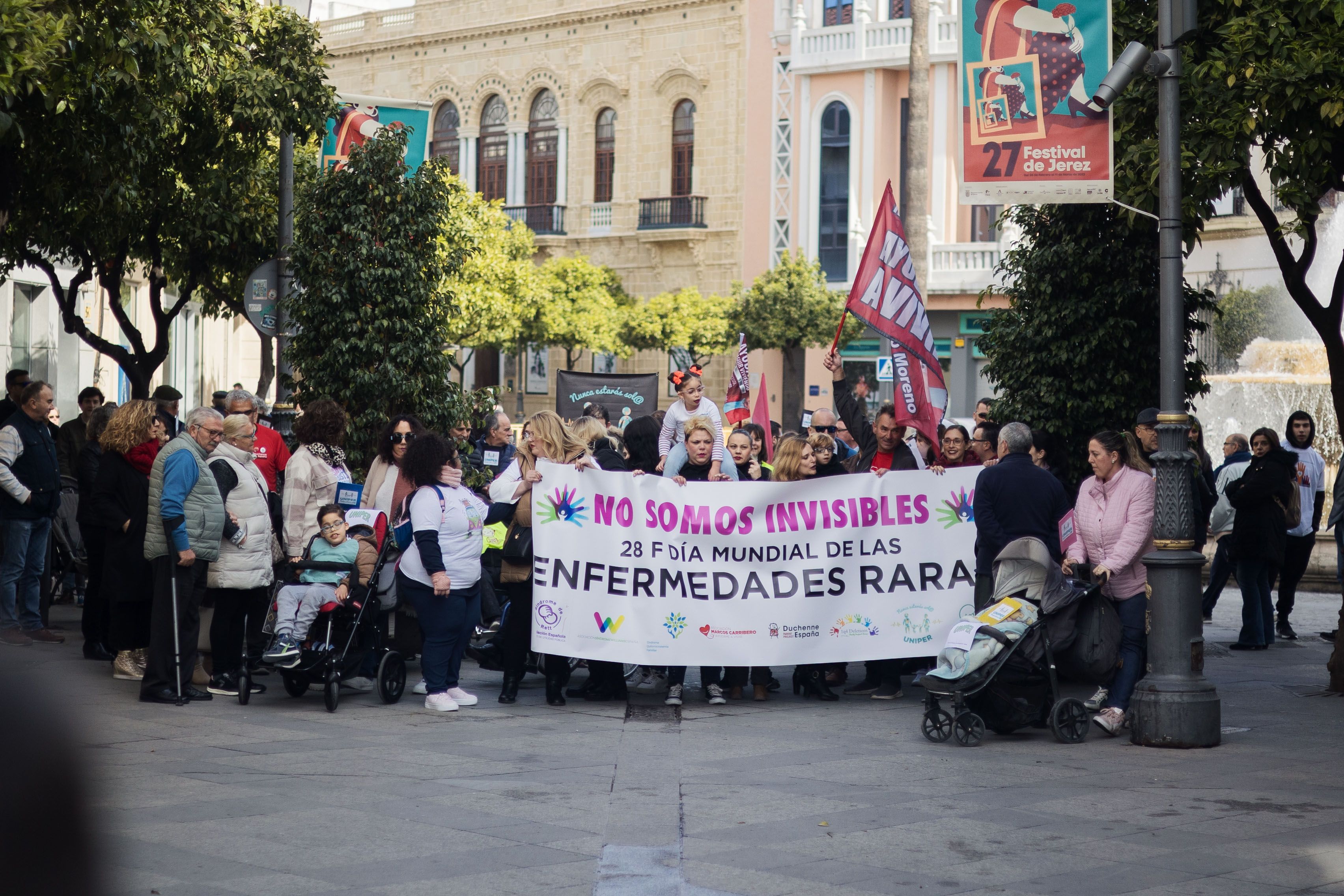 Manifestación por el día de las enfermedades raras, 28 de febrero Manifestación por el día de las enfermedades raras, 28 de febrero
