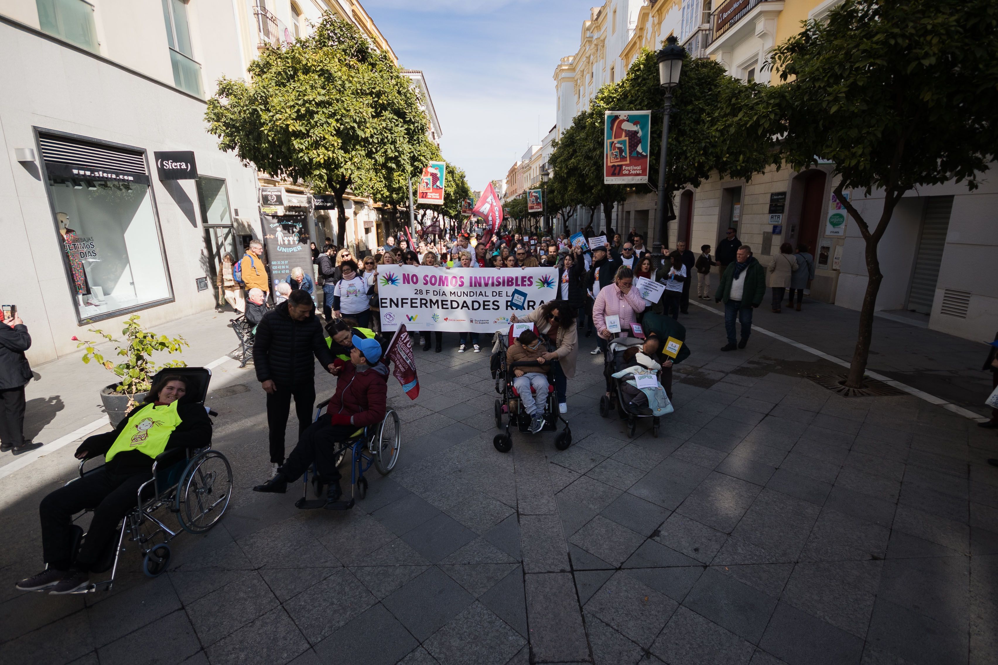 Manifestación por el día de las enfermedades raras, 28 de febrero Manifestación por el día de las enfermedades raras, 28 de febrero