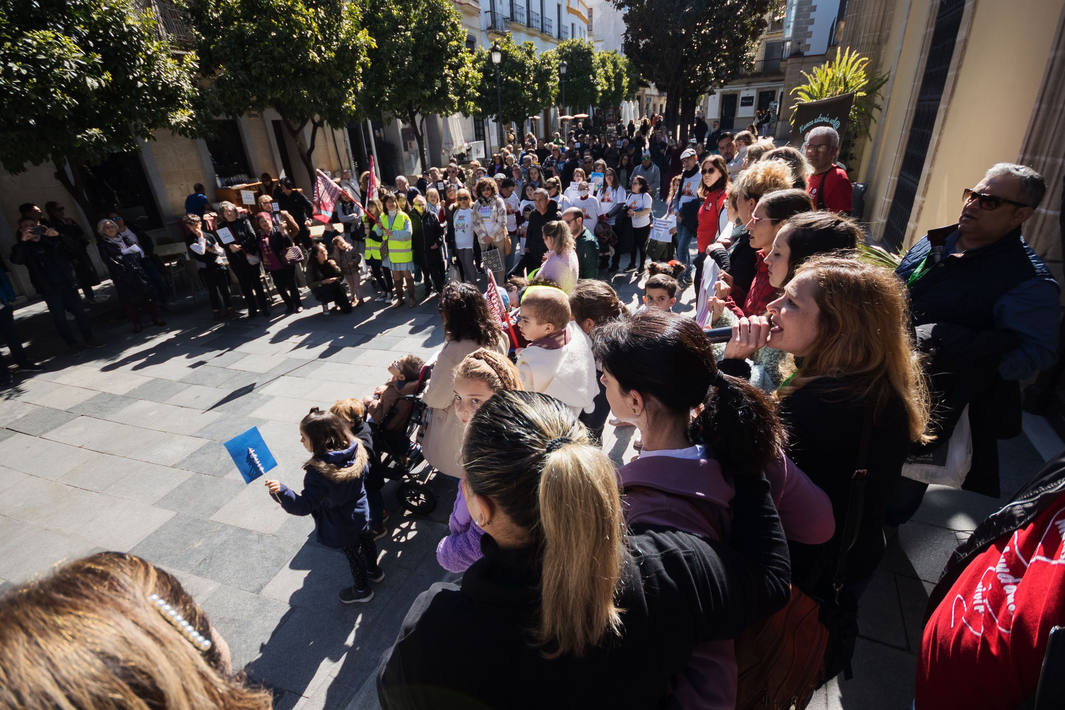 Manifestación por el día de las enfermedades raras, 28 de febrero Manifestación por el día de las enfermedades raras, 28 de febrero