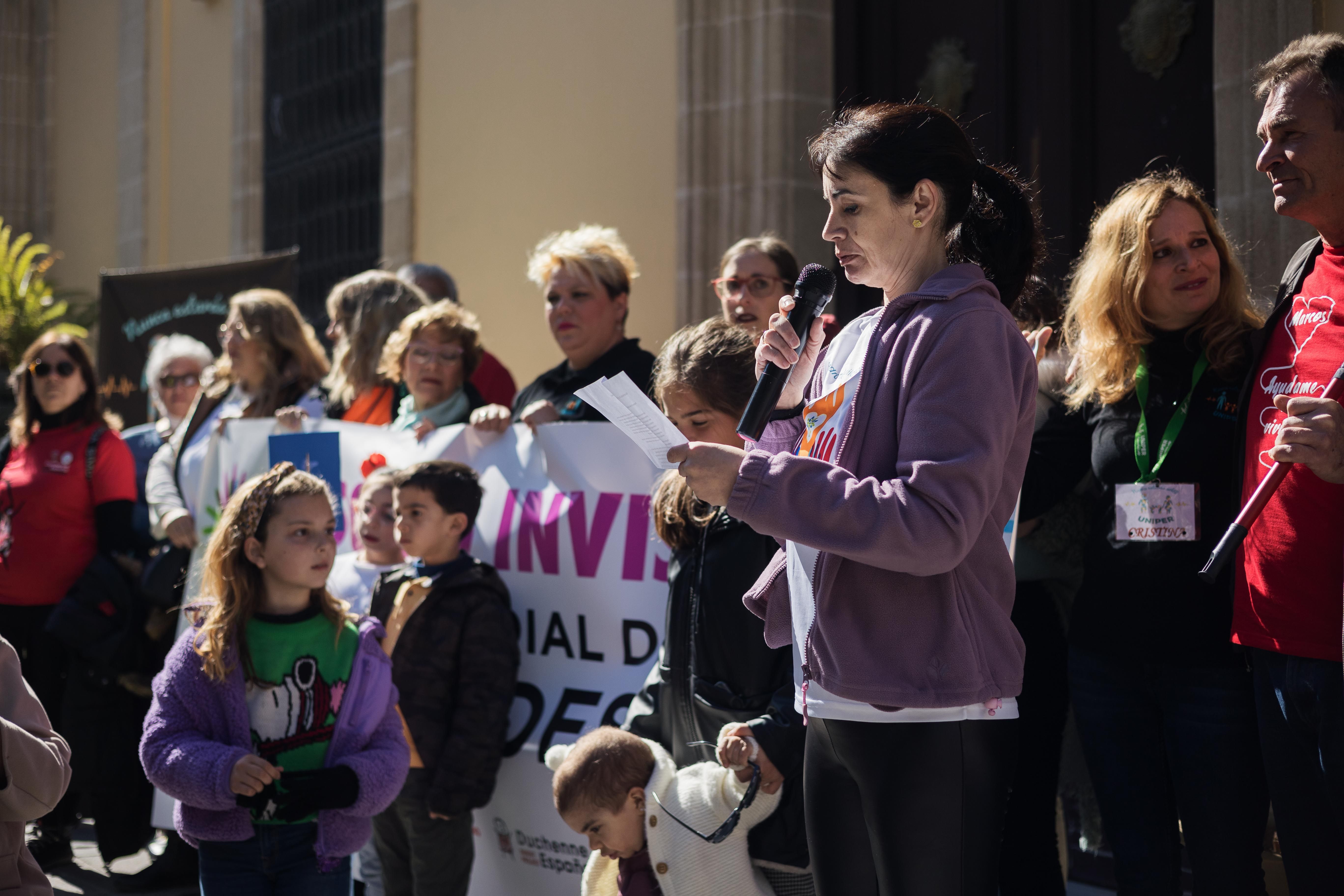 Manifestación por el día de las enfermedades raras, 28 de febrero Manifestación por el día de las enfermedades raras, 28 de febrero
