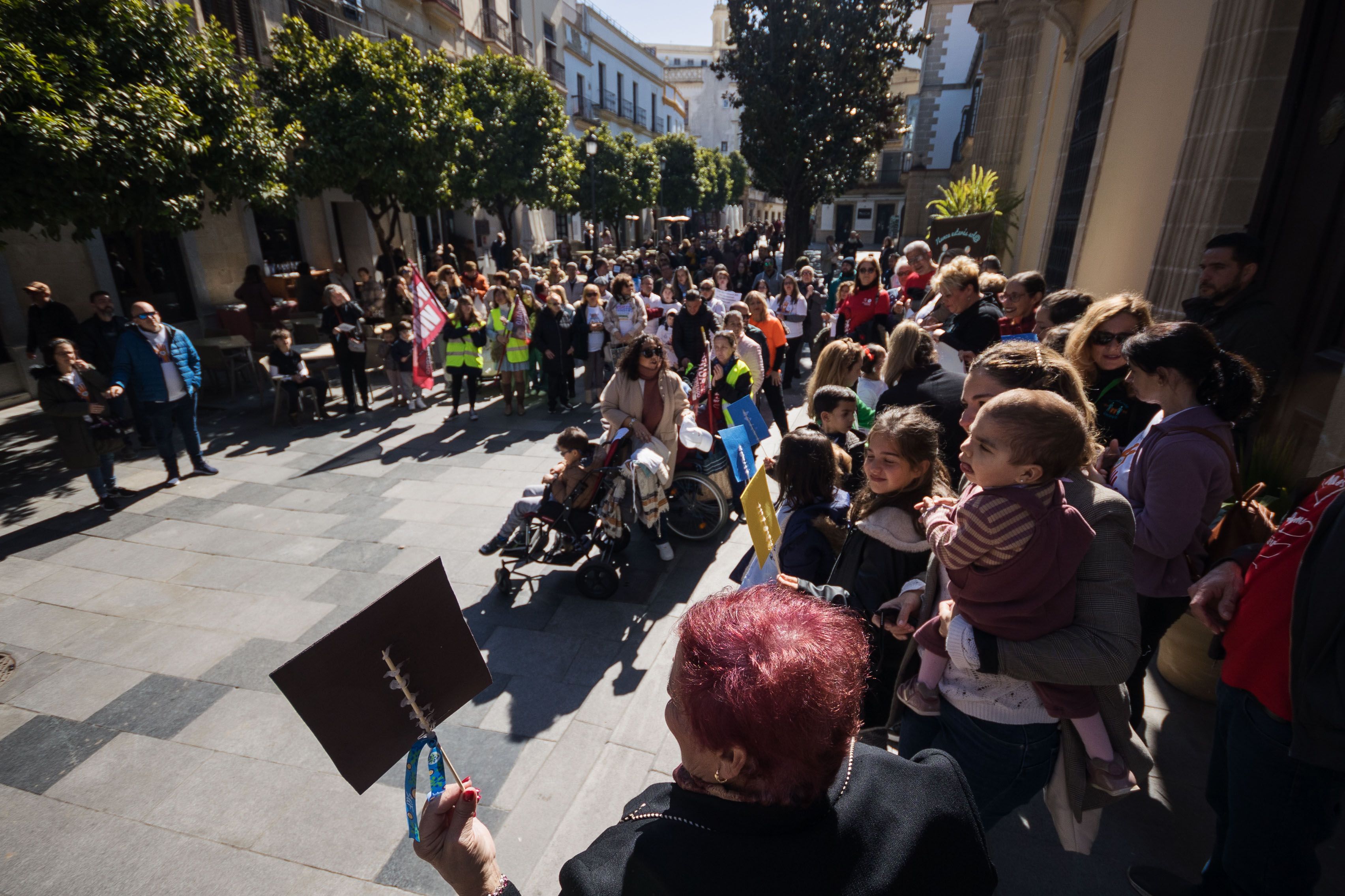 Manifestación por el día de las enfermedades raras. Manifestación por el día de las enfermedades raras.