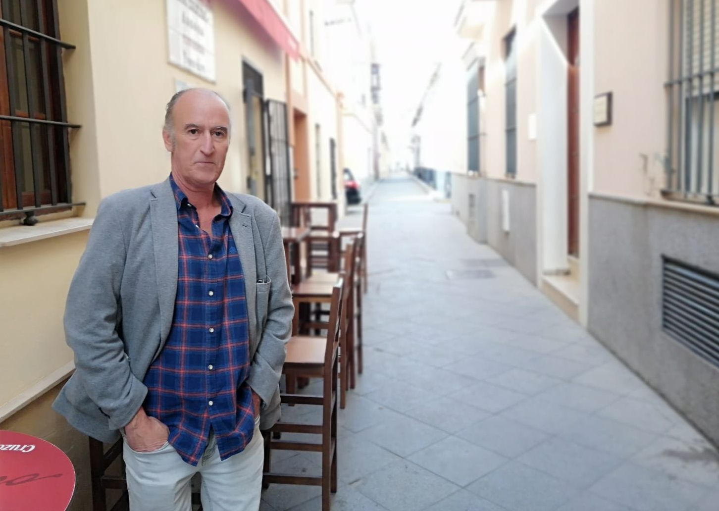 Luis Enrique Ibáñez, precursor de Artería, una plataforma cultural y social que desde Sanlúcar  quiere "sanear un poquito el aire".