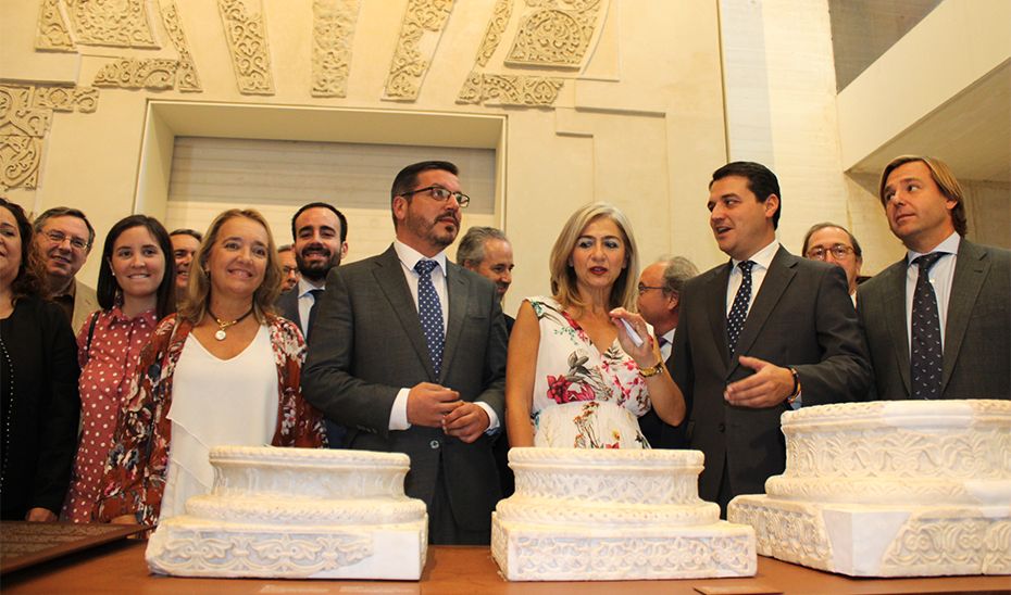 La consejera de Cultura, Patricia del Pozo, visitó el Museo del Sitio antes del primer Consejo de Coordinación de Medina Azahara.