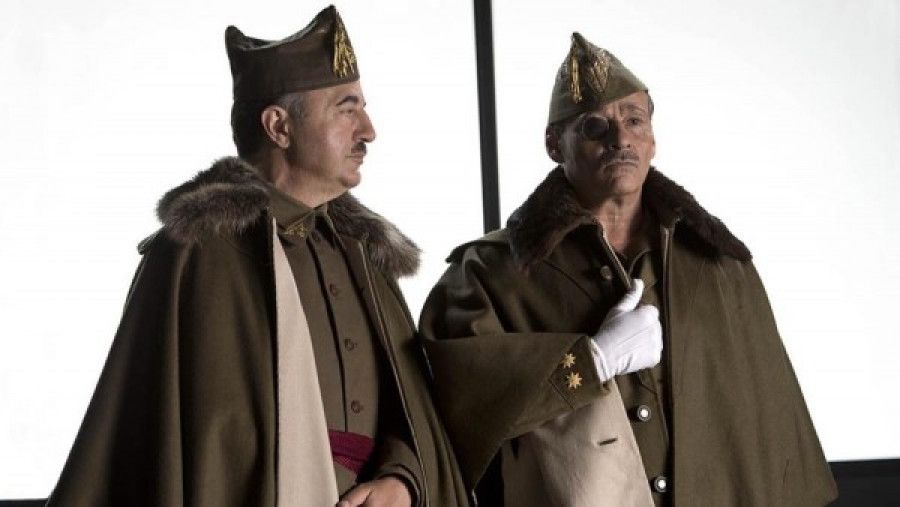 Un fotograma de 'Mientras dure la guerra'.