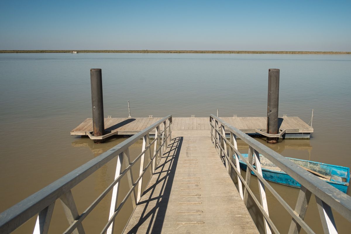 El Guadalquivir, a la altura de Trebujena, en una imagen de archivo. Autor: Manu García