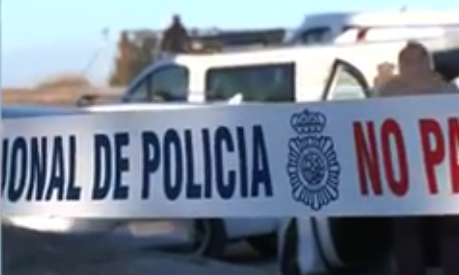 Dispositivo policial desplegado en una imagen de archivo. 