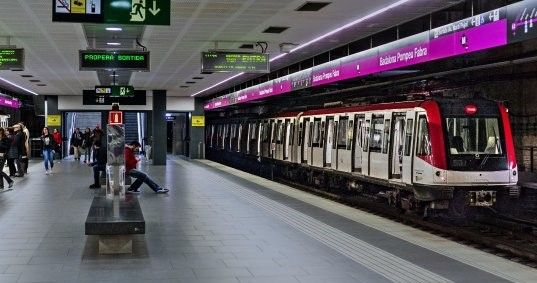 Metro de Badalona. 