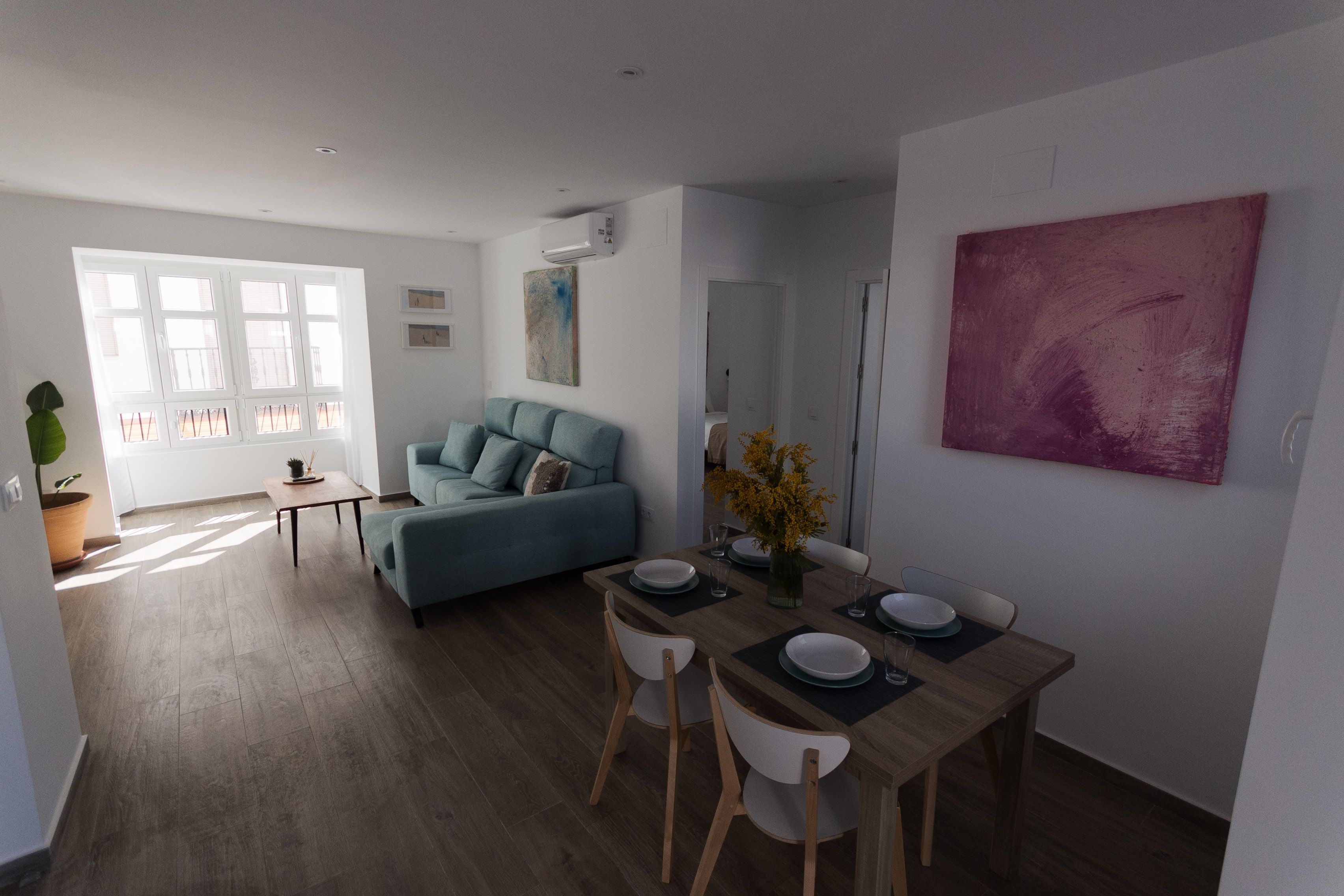 Interior de otro apartamento. 