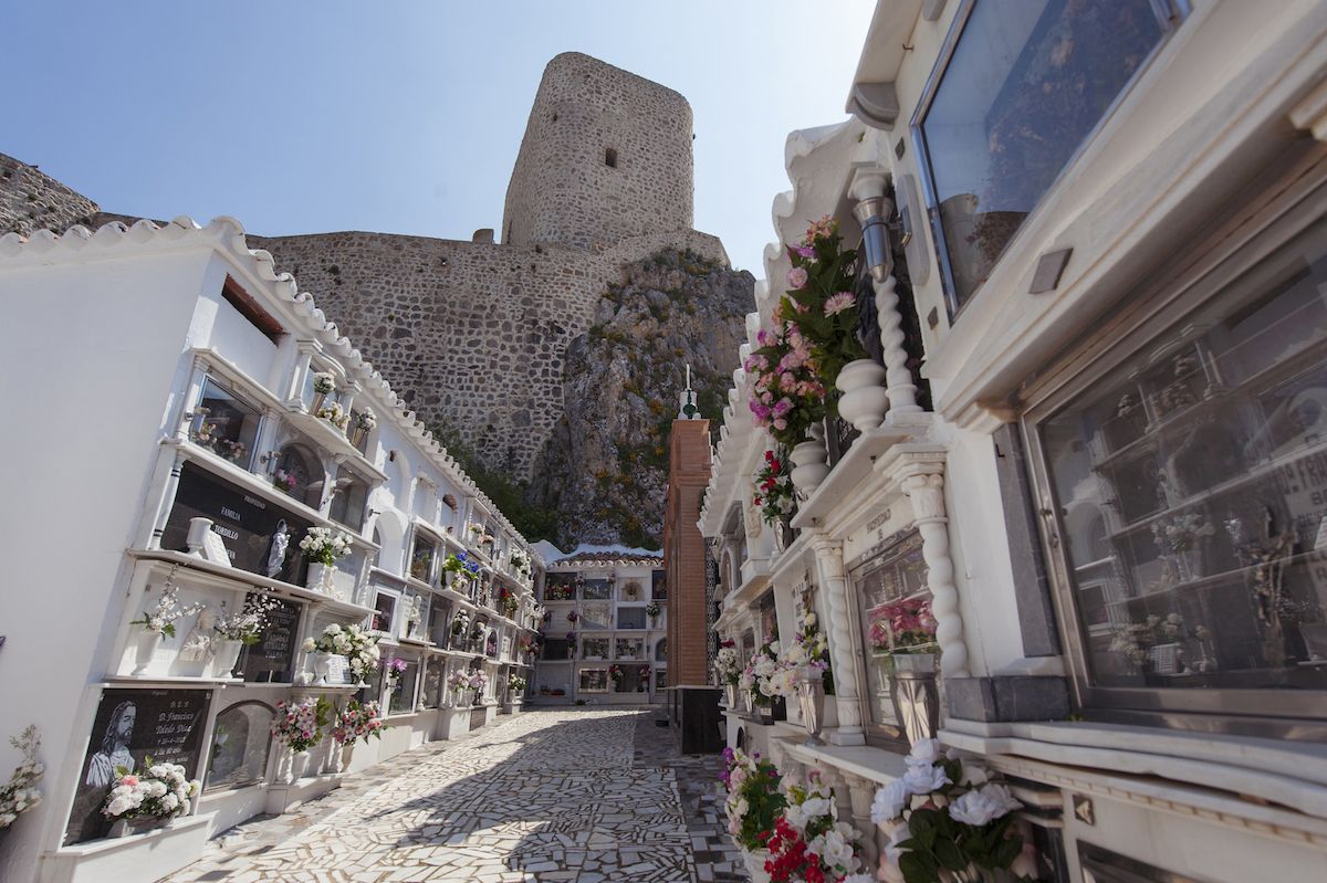 El cementerio de Olvera, en una imagen reciente. FOTO: DIPUTACIÓN DE CÁDIZ