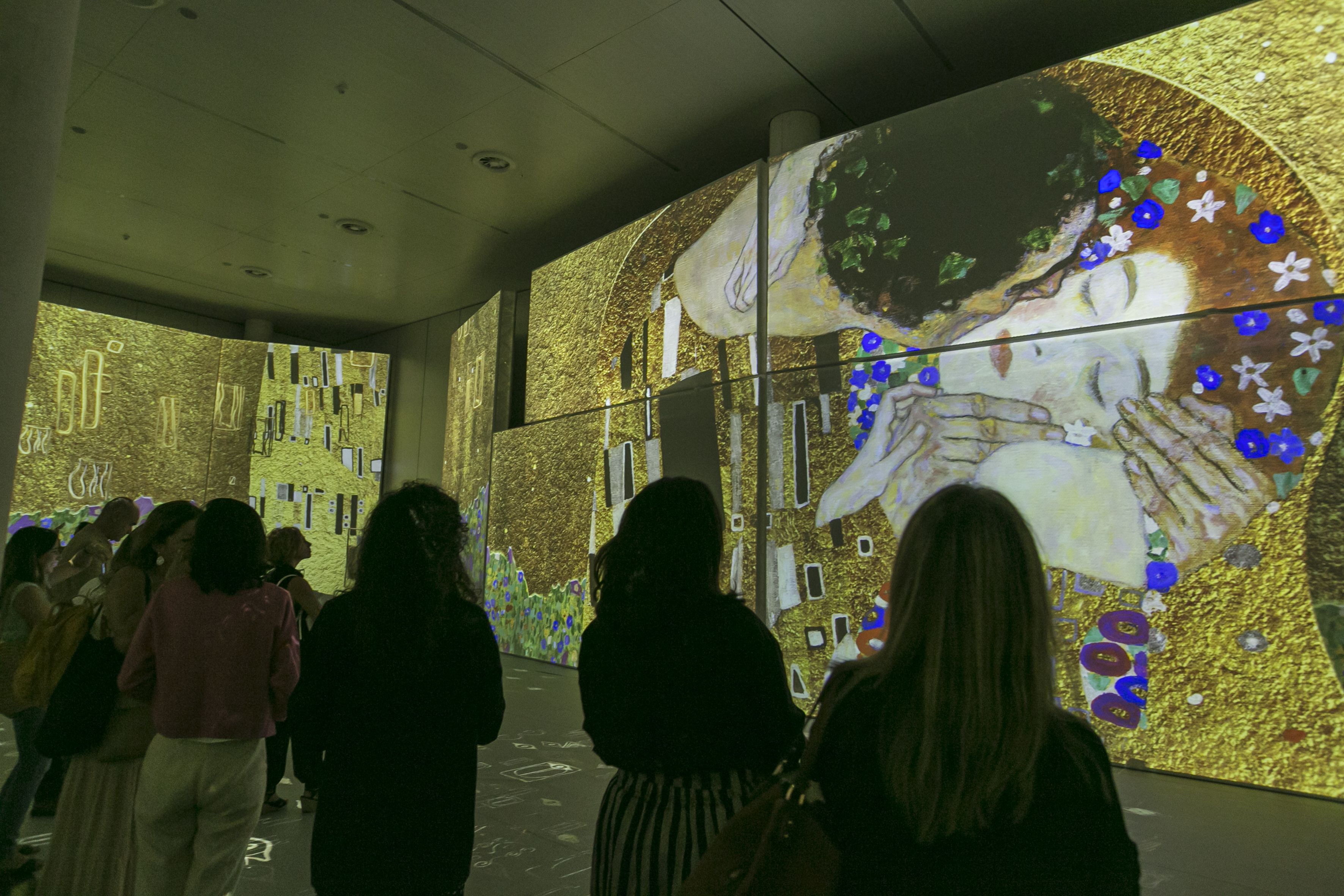 Vista de la exposición inmersiva.