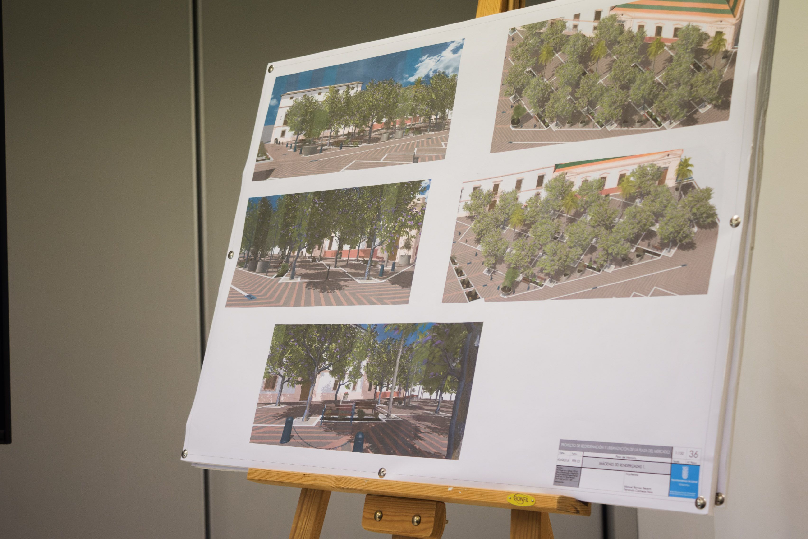 Una 'isla verde' en el corazón del Jerez medieval: así será la nueva plaza del Mercado.