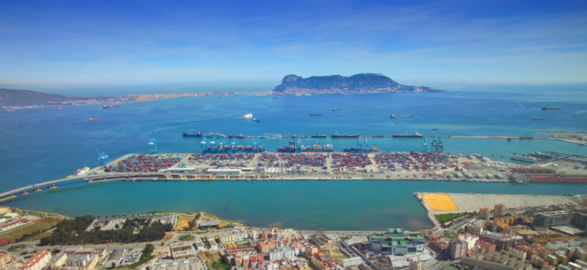 El puerto de Algeciras en una fotografía de archivo. FOTO: ALGECIRAS.ES