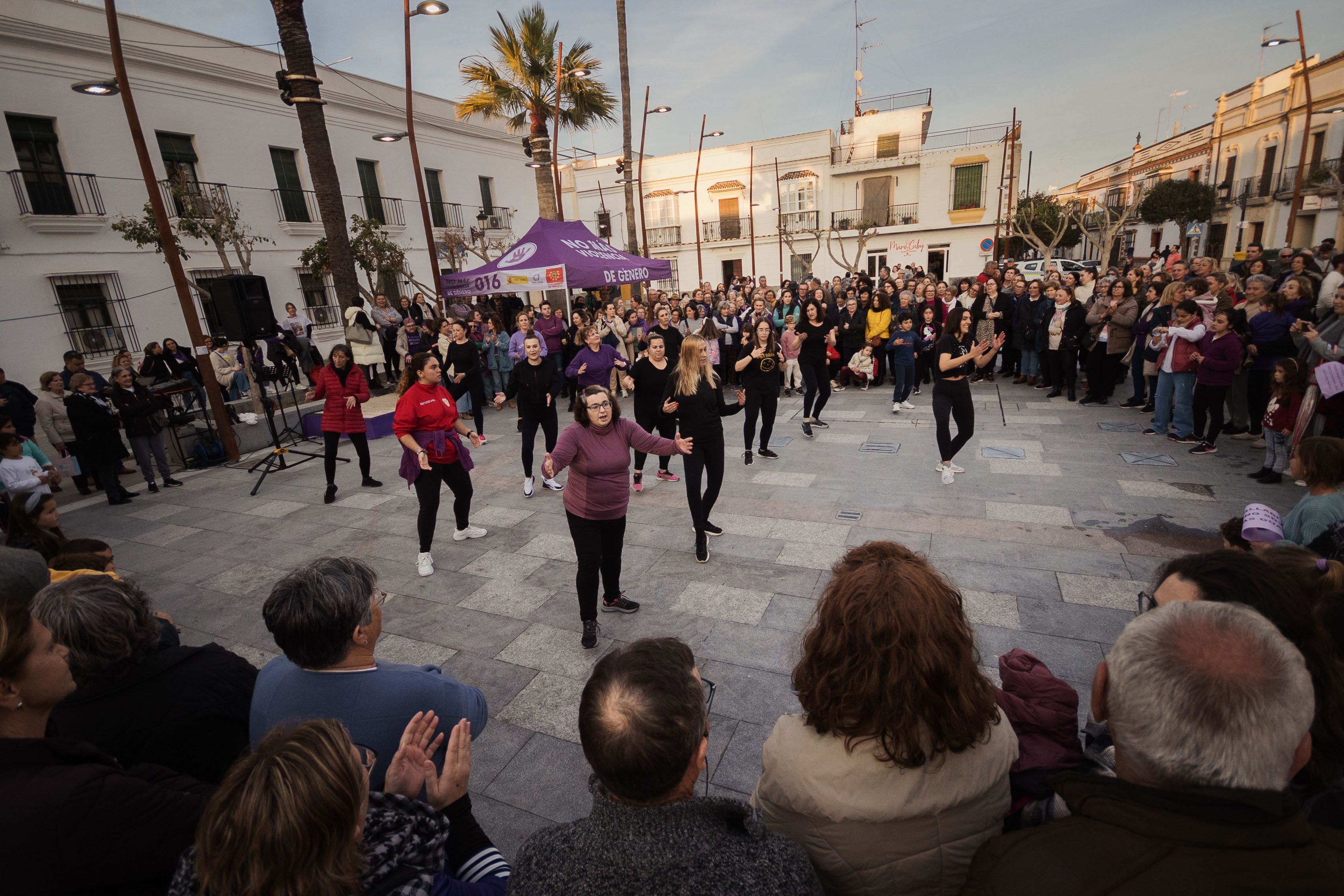 Manifestación 8M en Trebujena