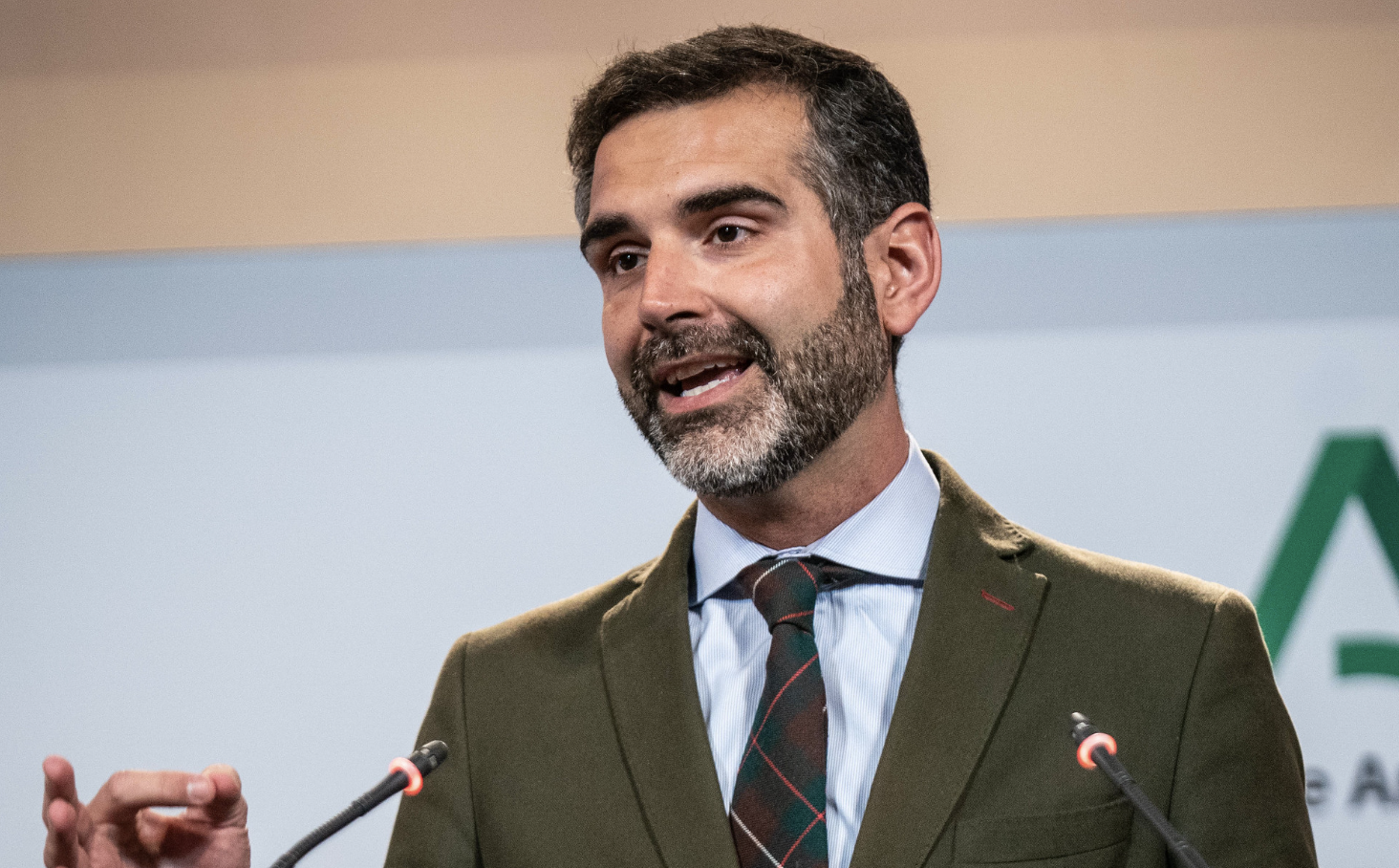Ramón Fernández-Pacheco, consejero de Sostenibilidad, Medio Ambiente y Economía Azul y portavoz del Gobierno andaluz.