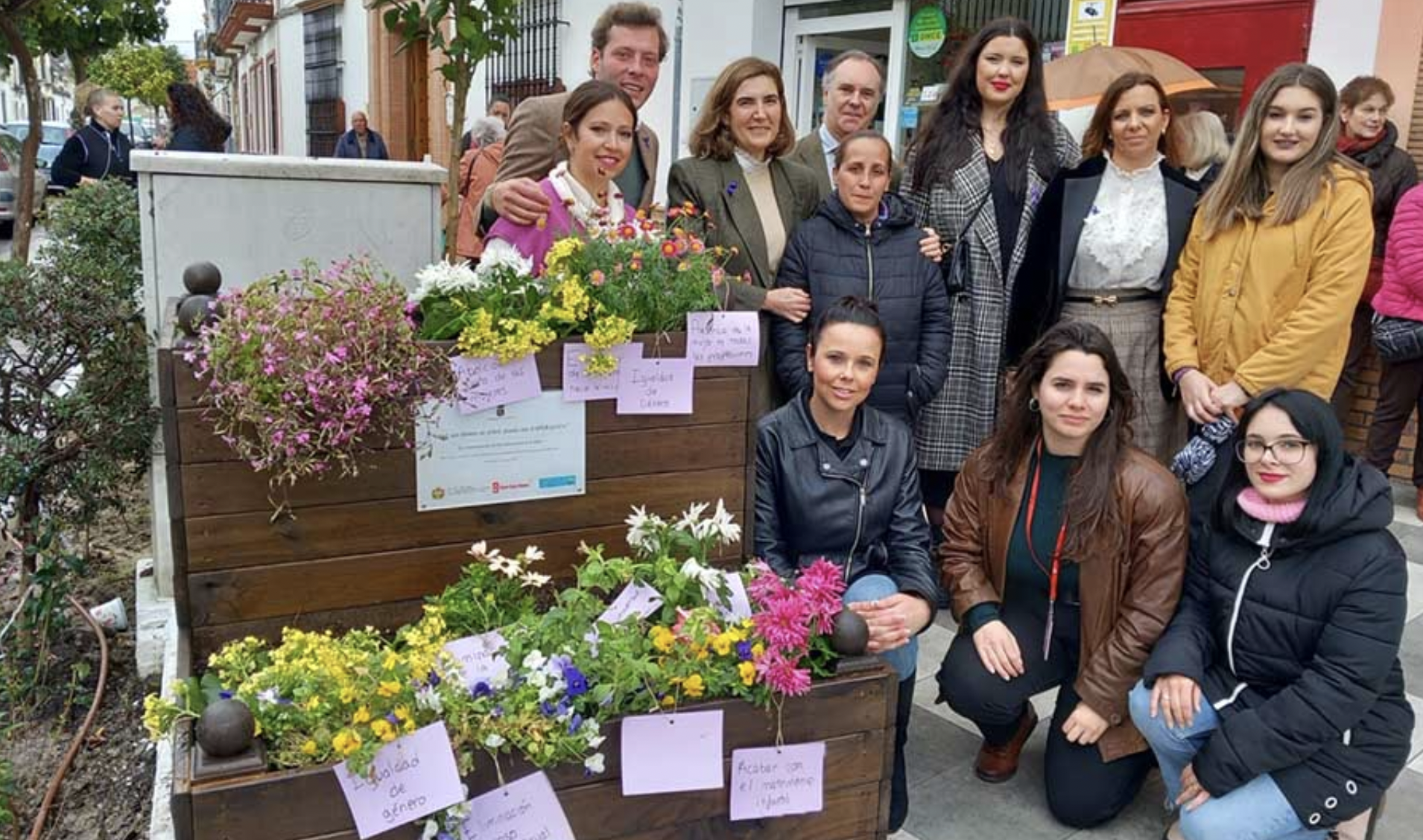 Algunas de las beneficiarias de esta bonificación de la Junta de Andalucía. 