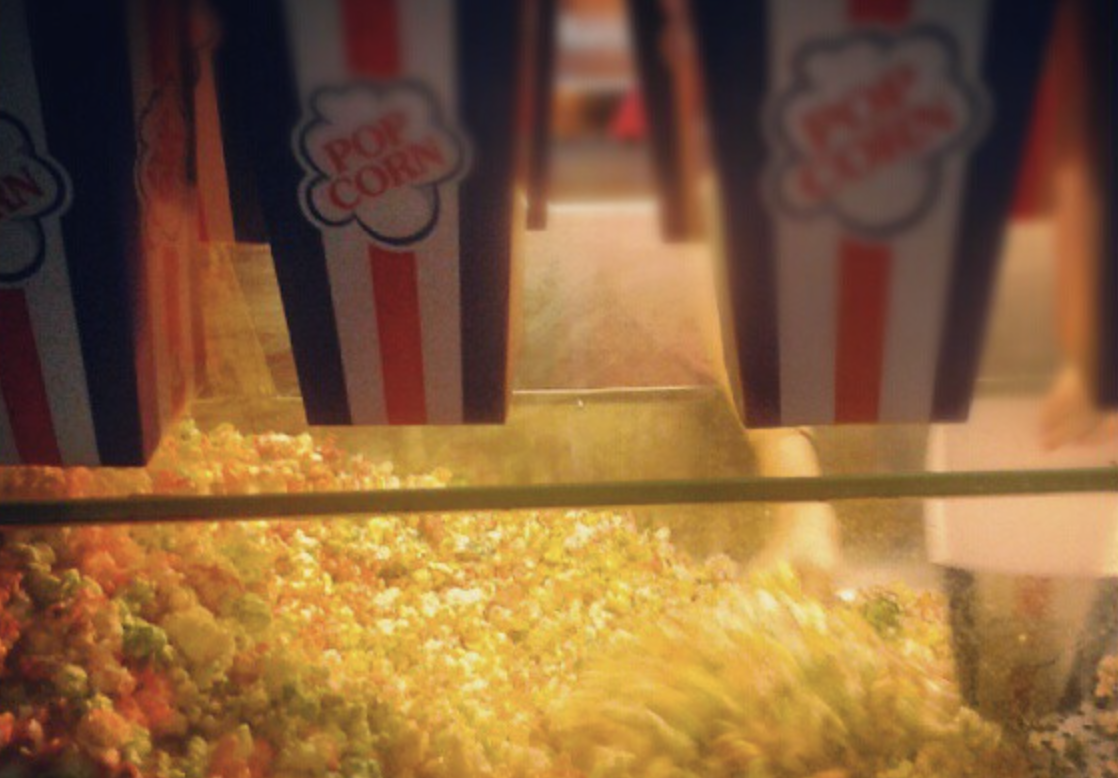 Las palomitas a precio de oro, un clásico de todos los cines. FOTO: juca397