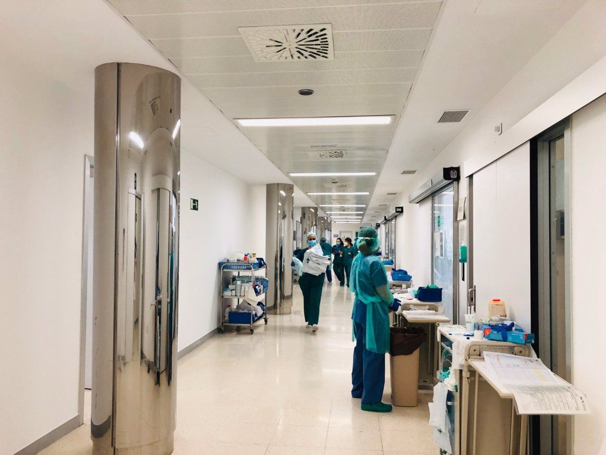 La sala de un hospital público.  JUNTA DE ANDALUCÍA