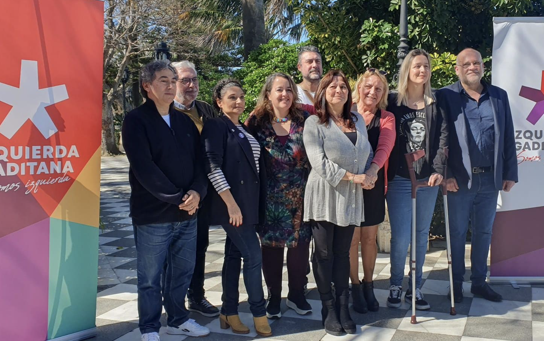 Helena Fernández, Marina Liberato y Laura Cubero son las cabezas de lista de una confluencia que integra a IU, Ganar Cádiz, Podemos, Verdes Equo y Alternativa Republicana.