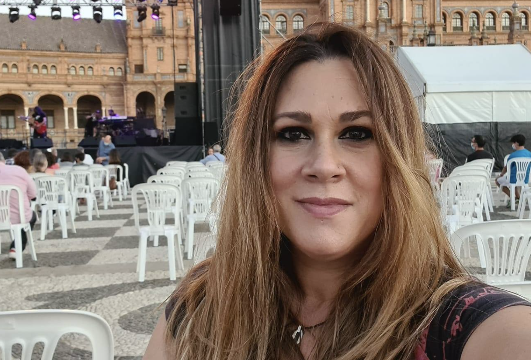 La delegada sevillana de Limpieza Pública y Educación, Marisa Gómez.