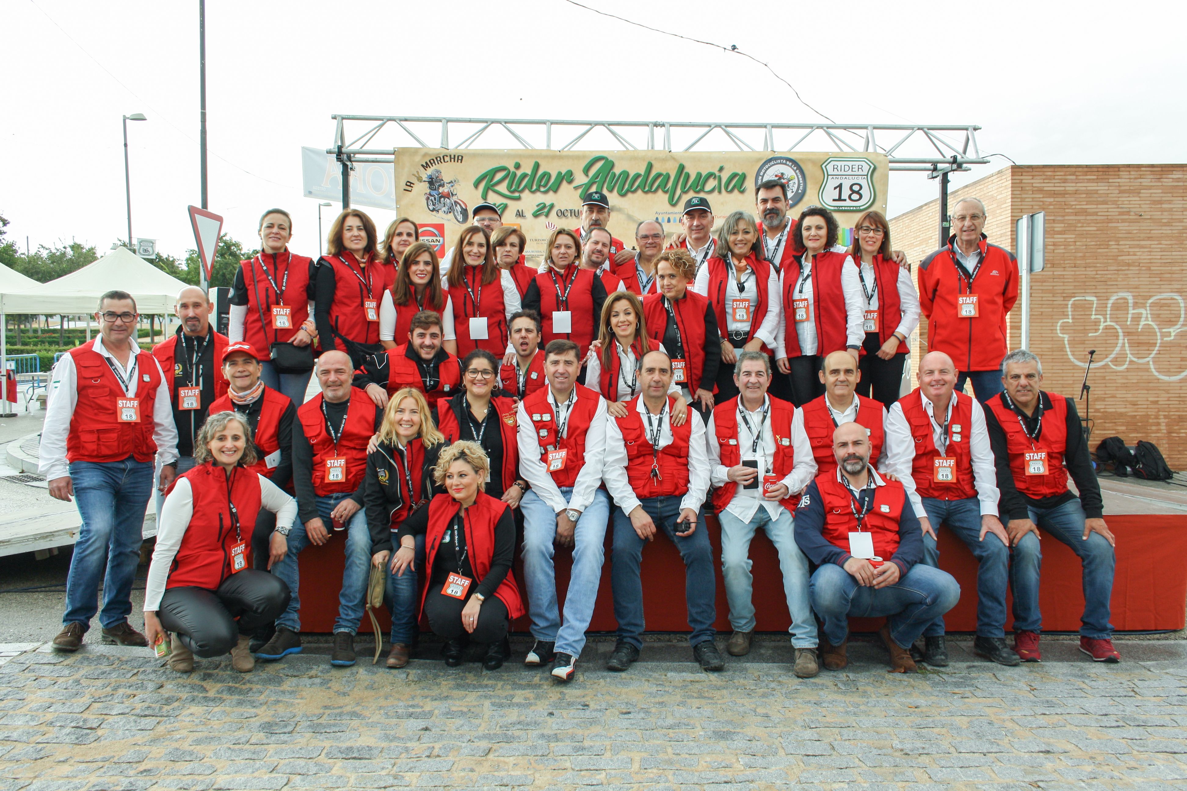 Algunos de los participantes de la última Rider Andalucía.