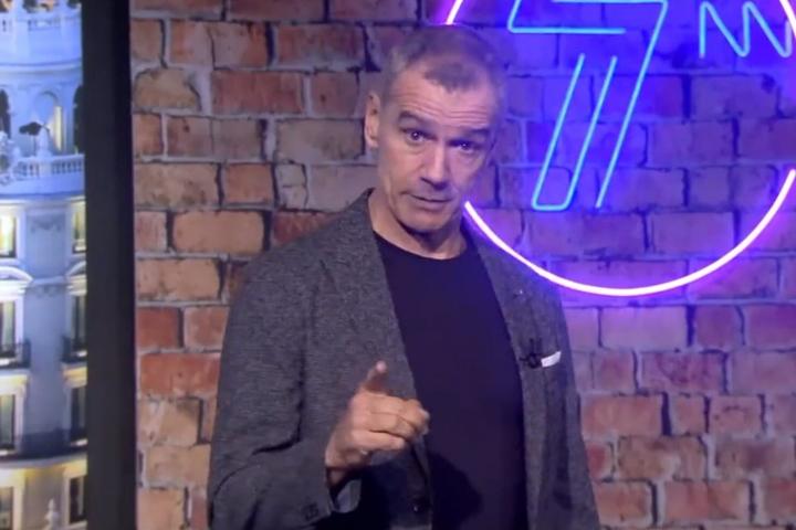 Toni Cantó, en su programa de televisión '7NN'. Toni Cantó, en su programa de televisión '7NN'.