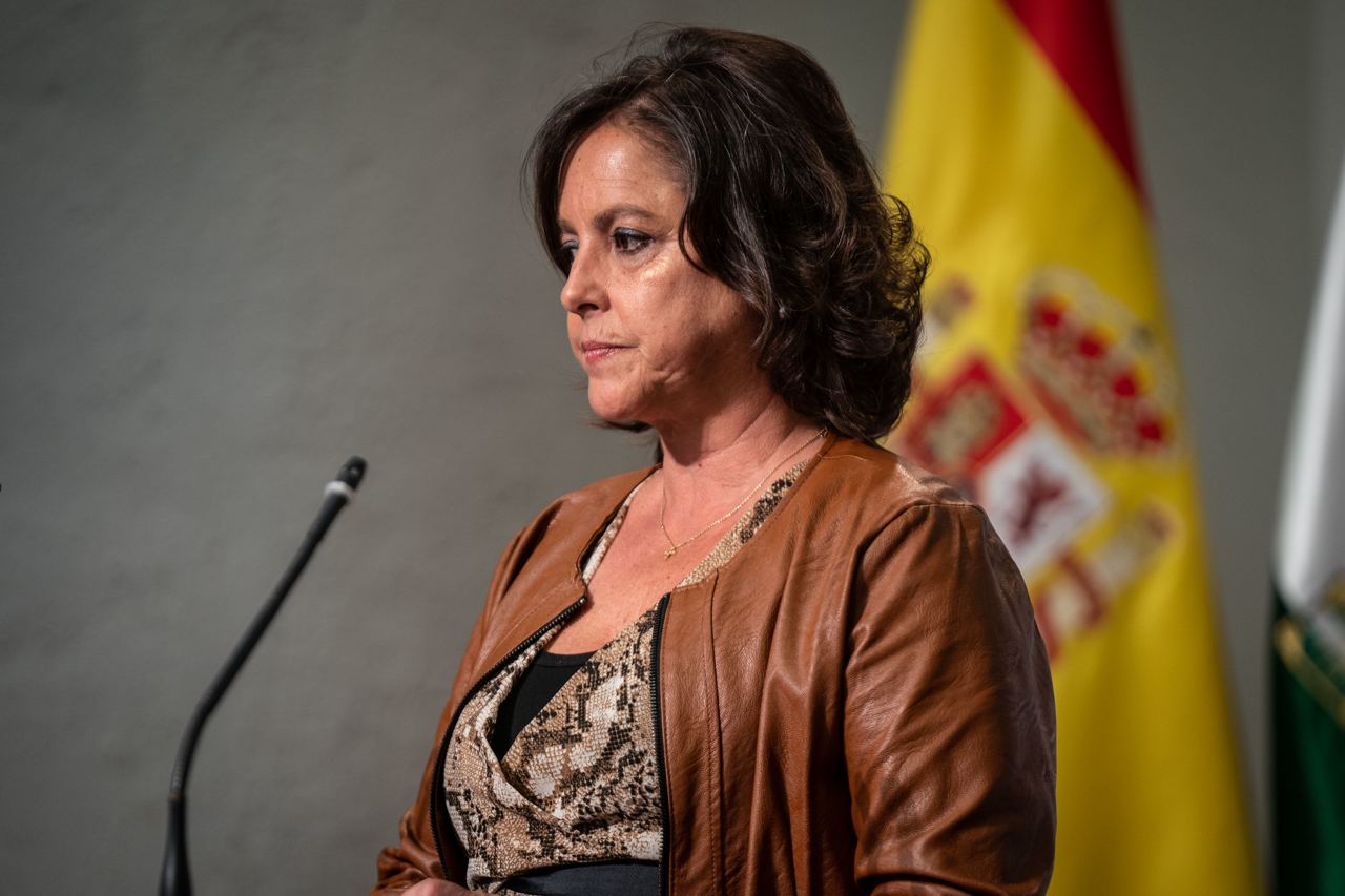 Catalina García, consejera de Salud de la Junta.