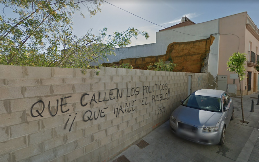 Una imagen de Google Maps de la finca de San Miguel que el Ayuntamiento saca a la venta forzosa.