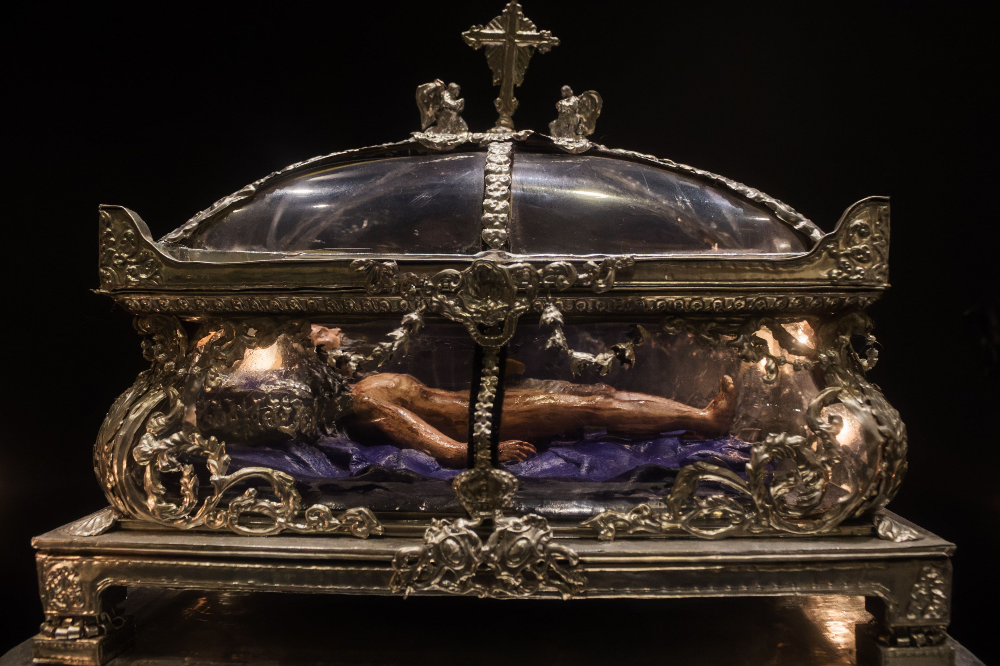 La urna del Santo Entierro de Cádiz. CANDELA NÚÑEZ