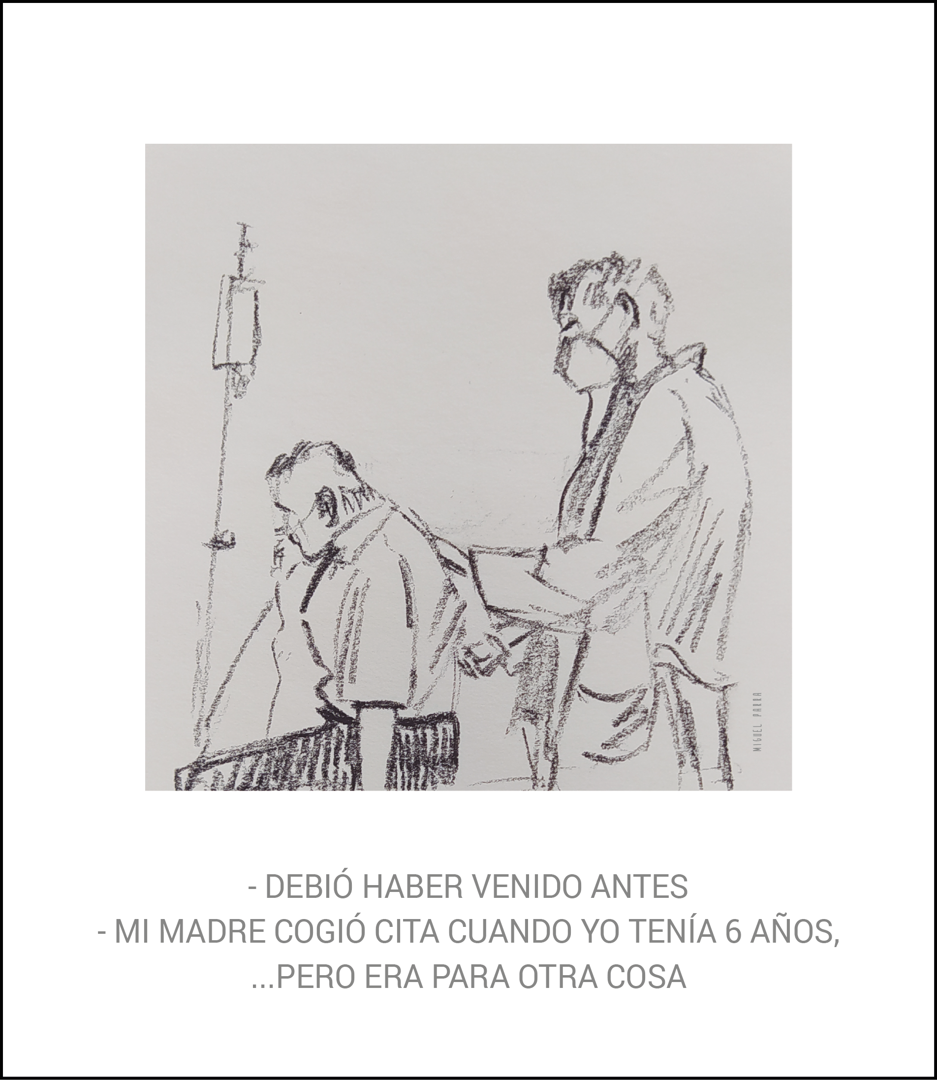 'Citas médicas', por Miguel Parra.