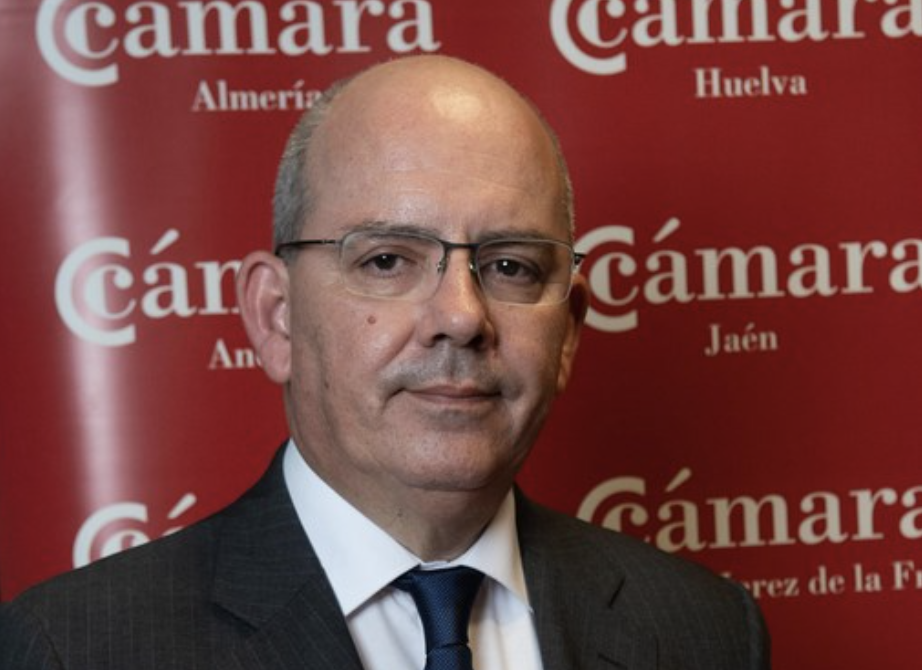 Javier Sánchez Rojas, presidente de la Cámara de Comercio en Jerez.
