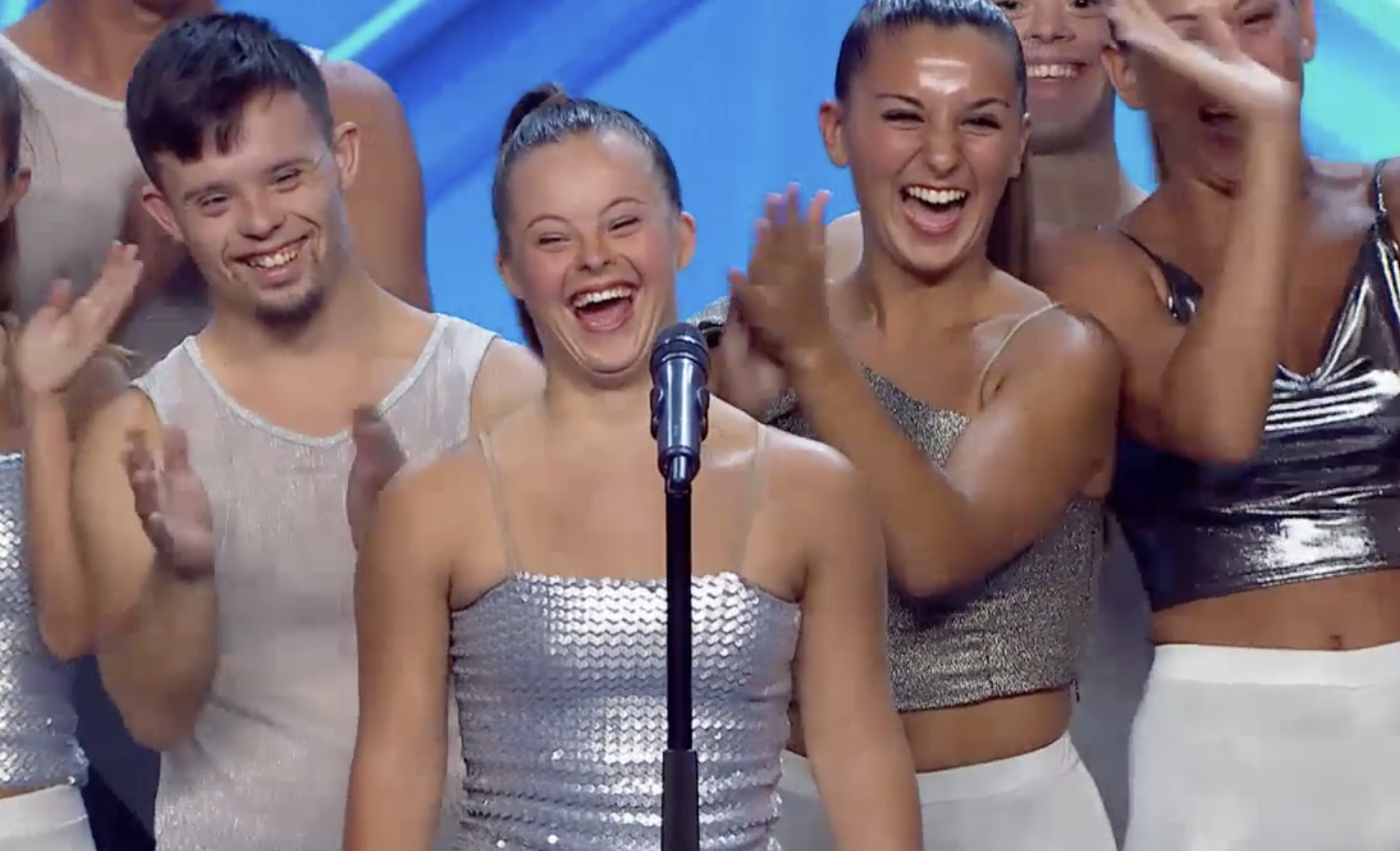 Un momento de la actuación de Flick Flock Danza en 'Got Talent'. IMAGEN: TELECINCO