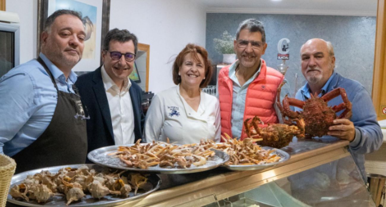 Tres grandes expertos gastronómicos, en La Marea de Marcos.