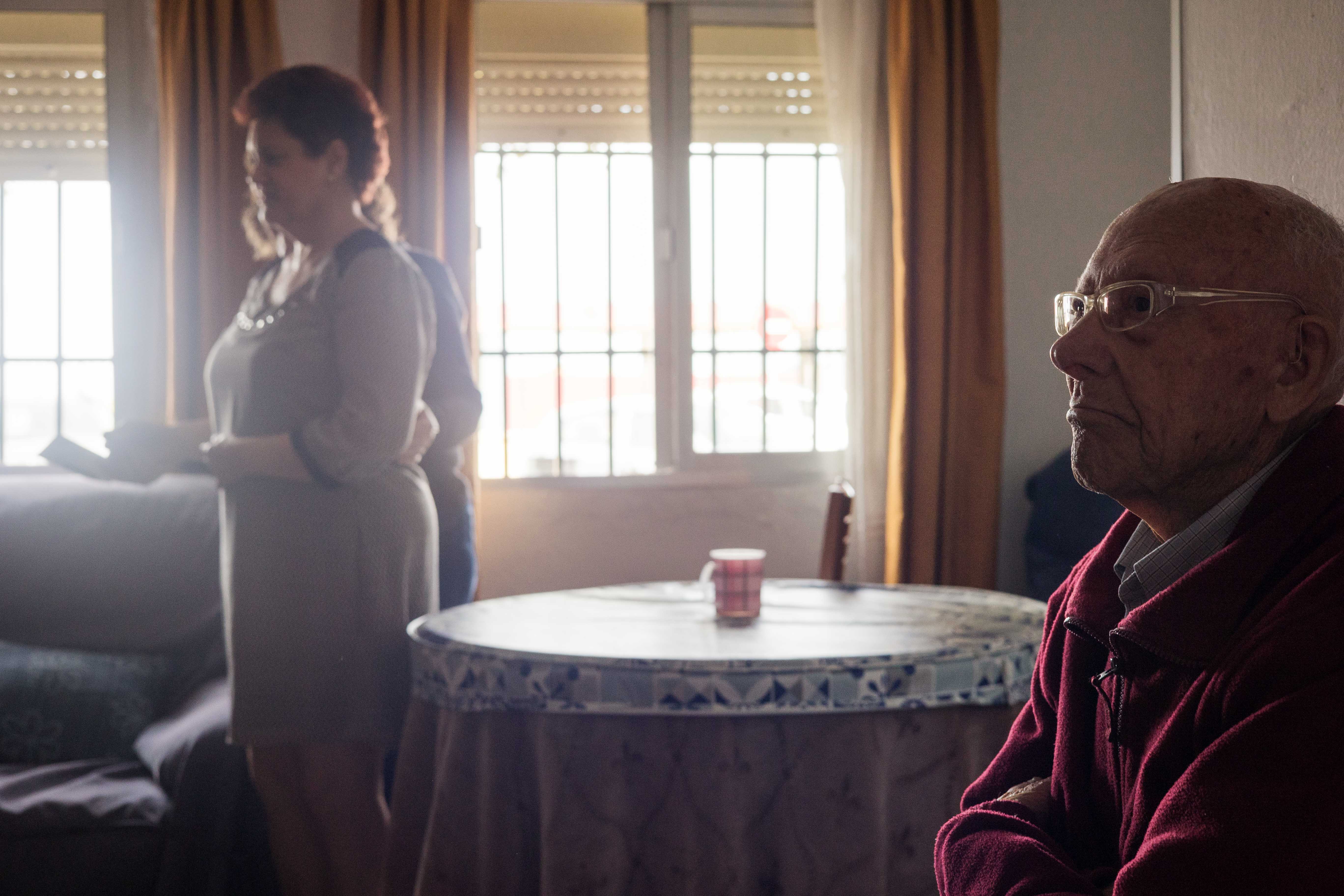 Un vecino de Jerez que ha accedido a la dependencia.