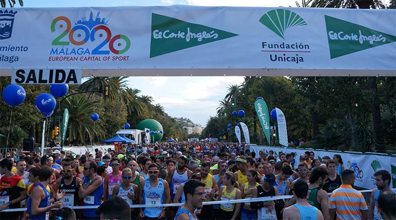 Prueba deportiva celebrada en Málaga este pasado domingo. FOTO: MÁLAGA CORRE