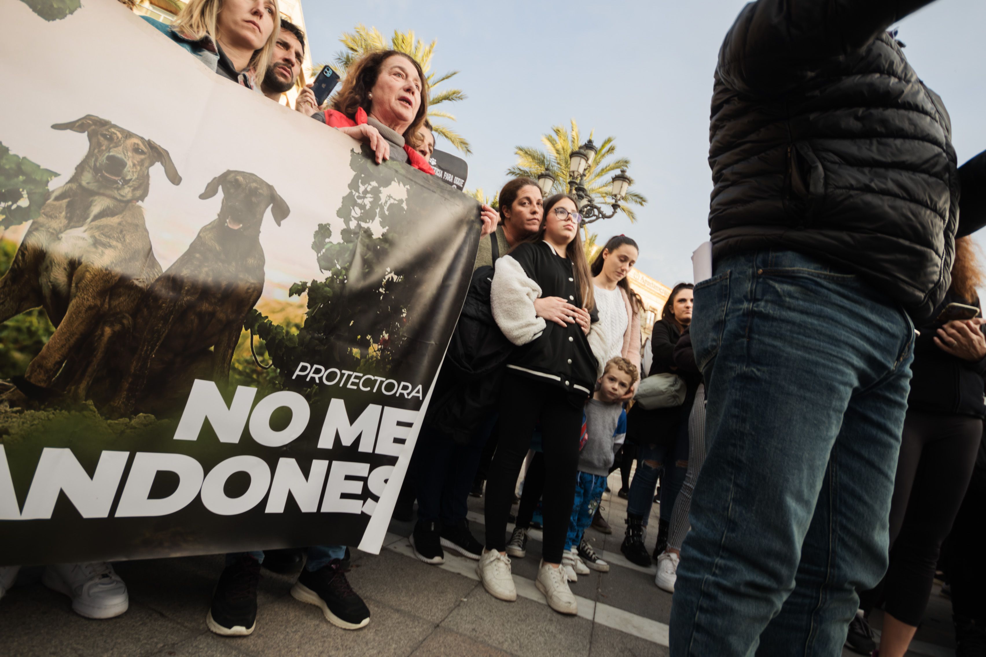 Concentración animalista "Justicia par Oddie"