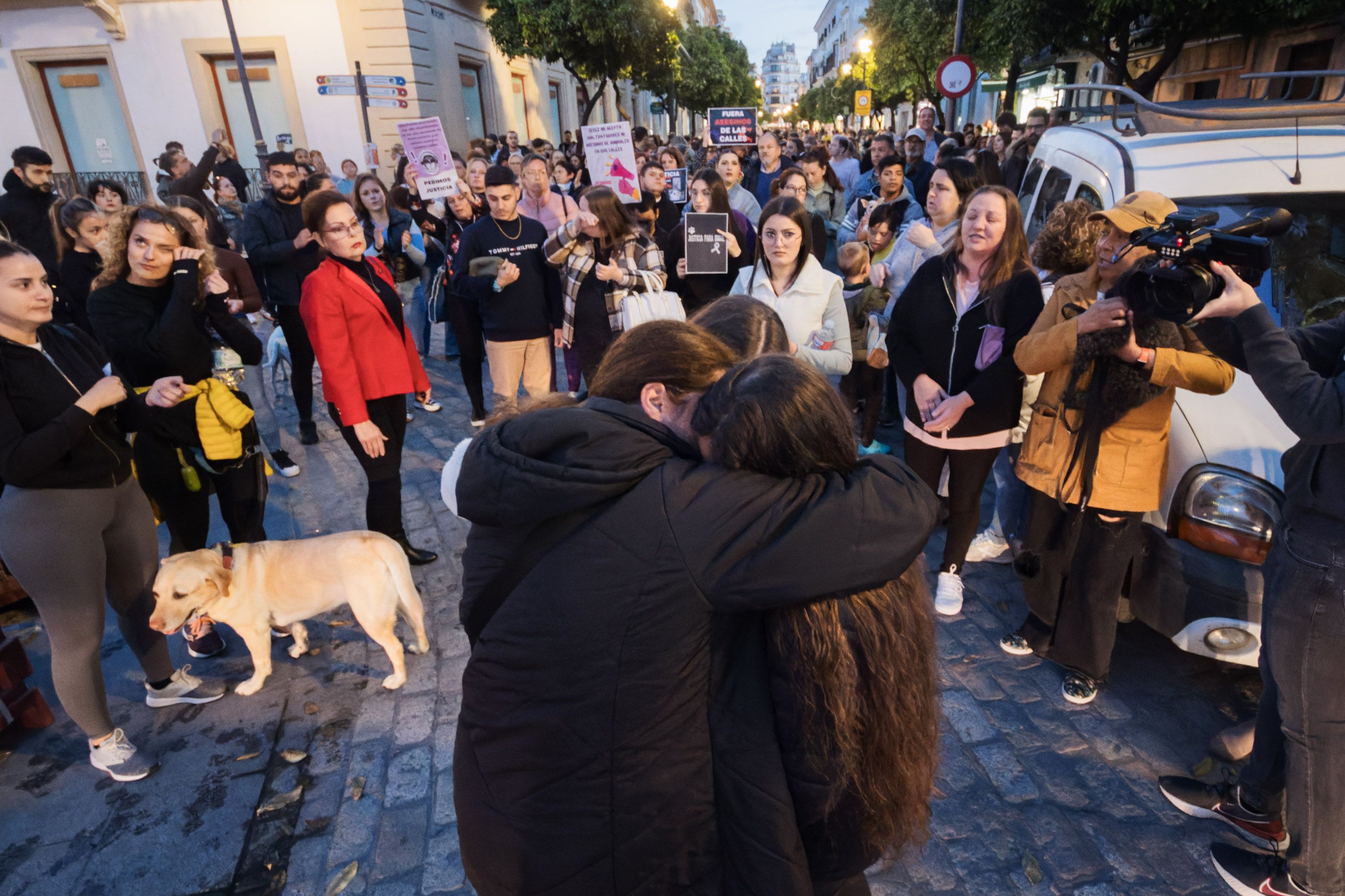 Concentración animalista "Justicia par Oddie"