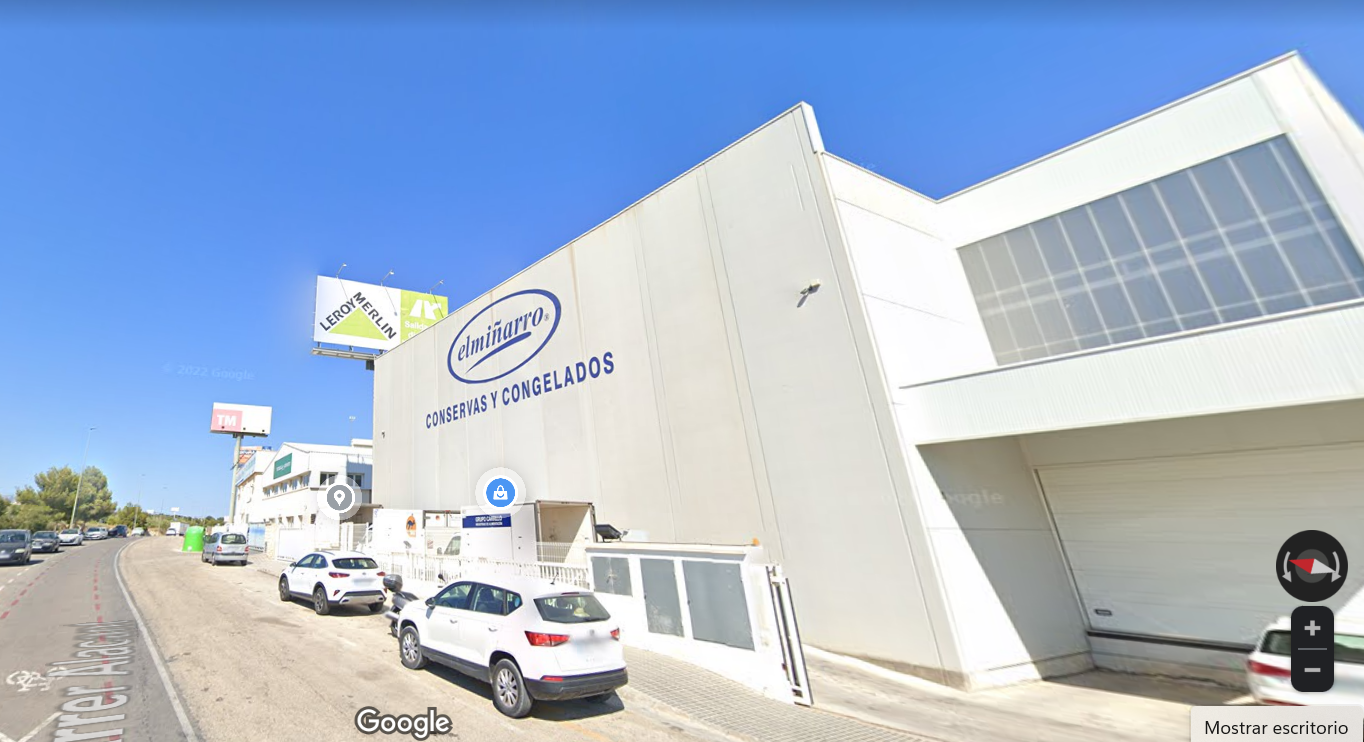 Imagen del Polígono Industrial donde han sucedido los trágicos hechos con un trabajador.