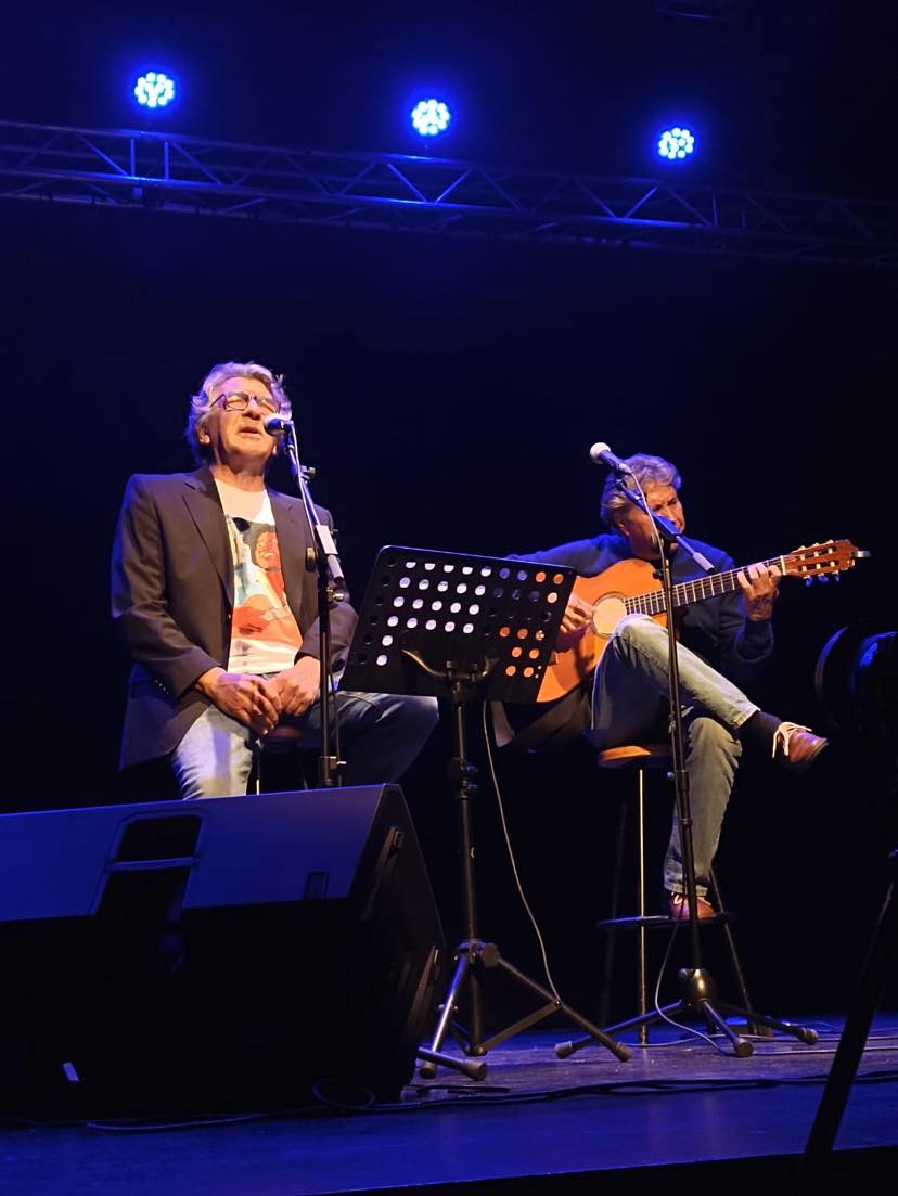 YDRAY Pedro Grimaldi y Antonio Rubio en el concierto de Pablo Milanés 