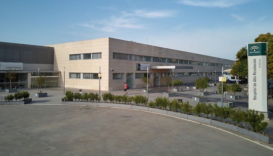 El Hospital de Utrera, en una imagen de archivo.