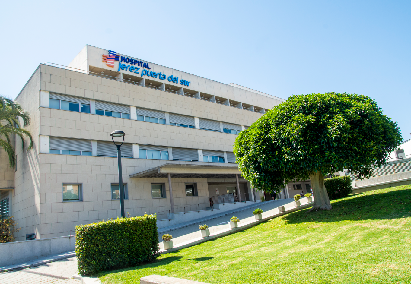 Fachada del HLA Jerez Puerta del Sur. 