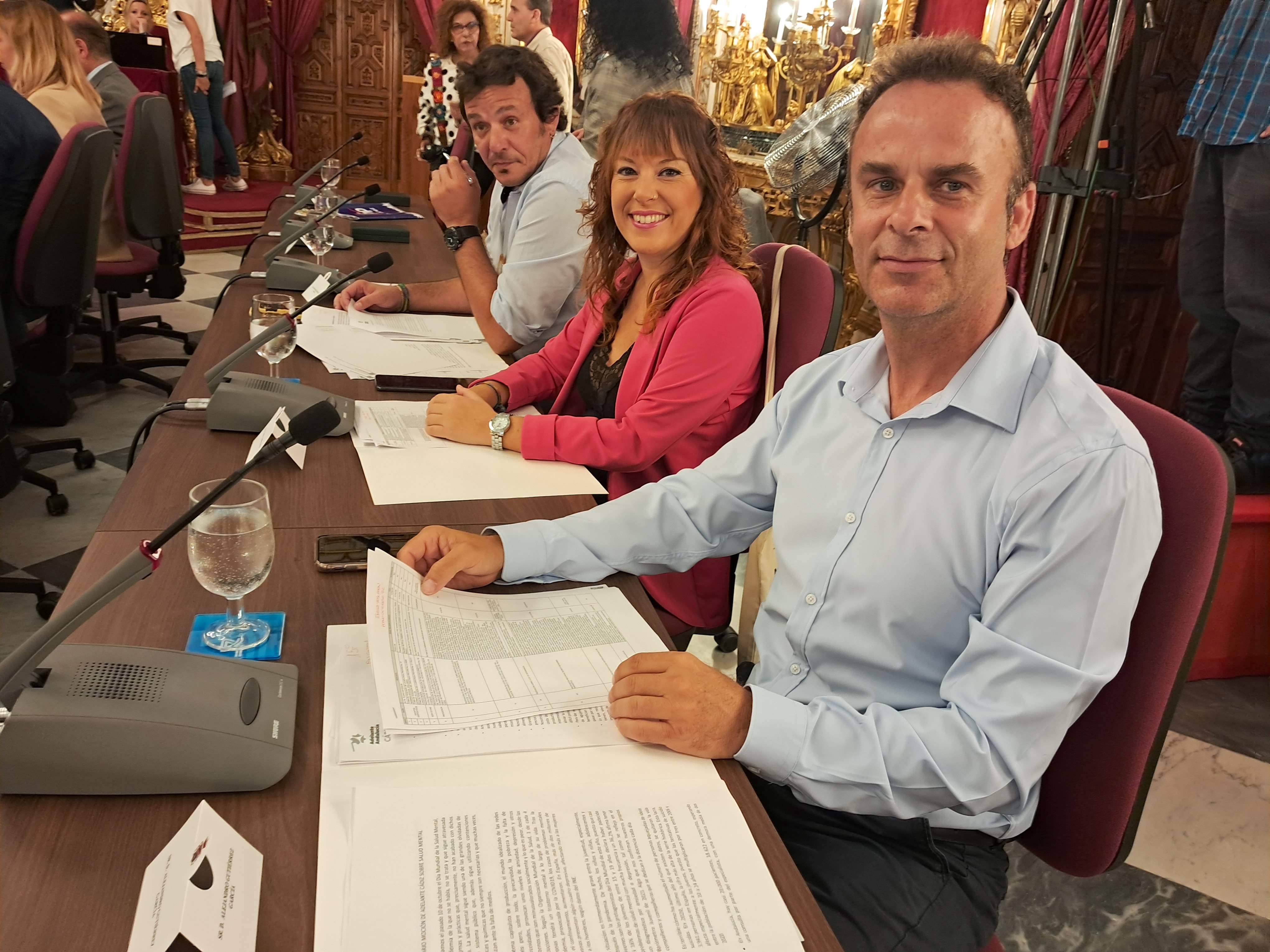 Diputados provinciales de Adelante Andalucía. 