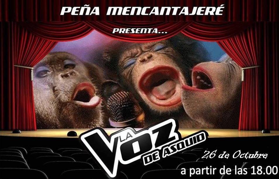 Cartel del concurso.