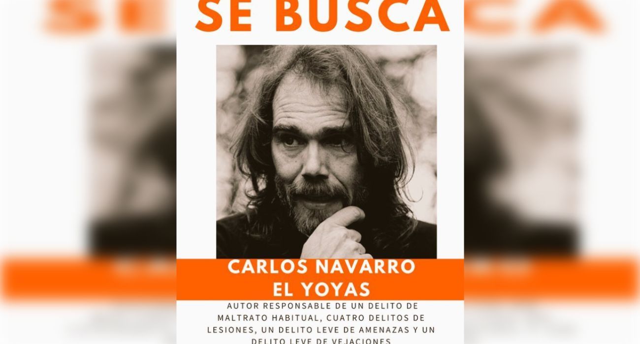 Cartel de búsqueda de Carlos Navarro, 'El Yoyas'.